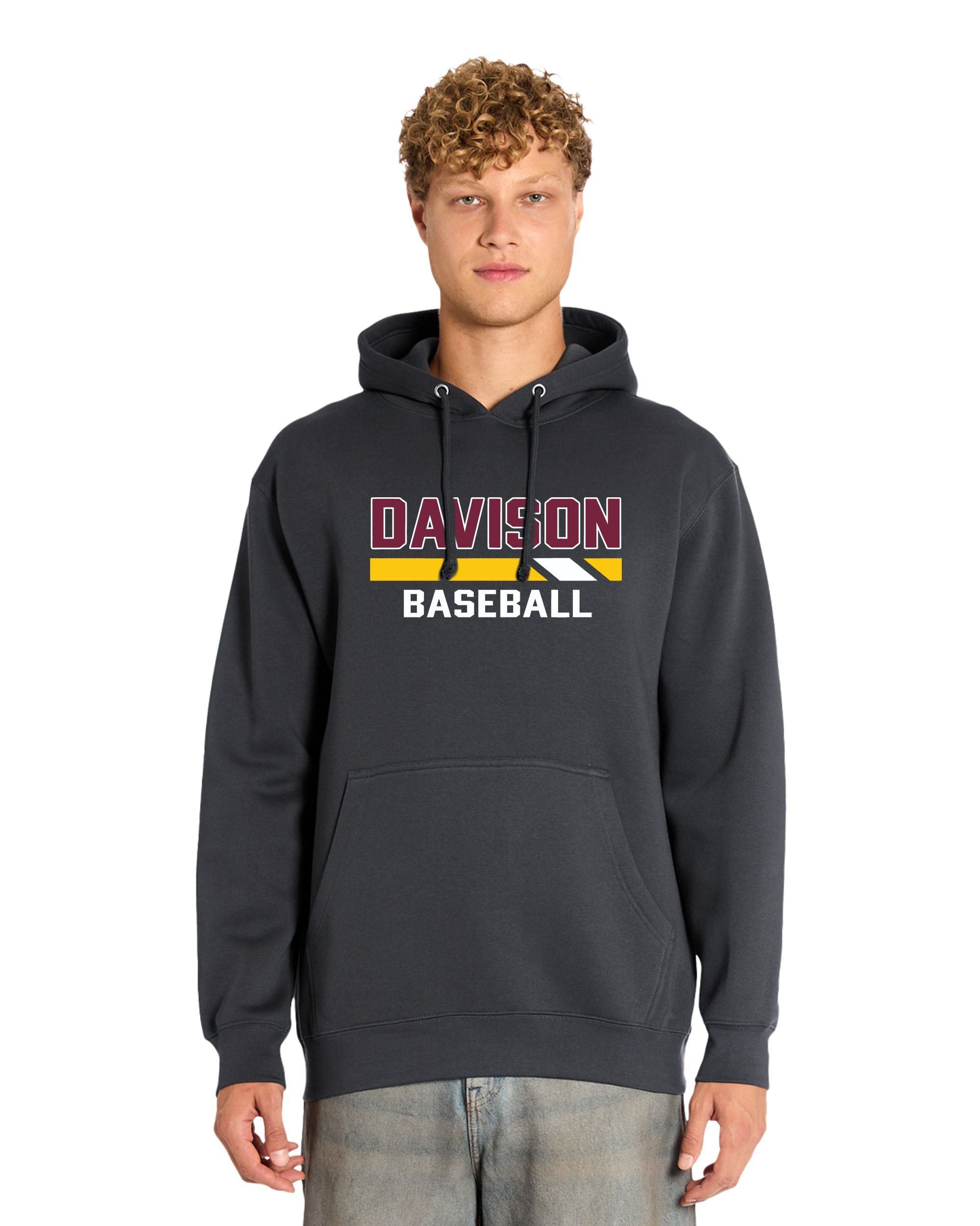 Davison Baseball Heavyweight Pullover Hoodie