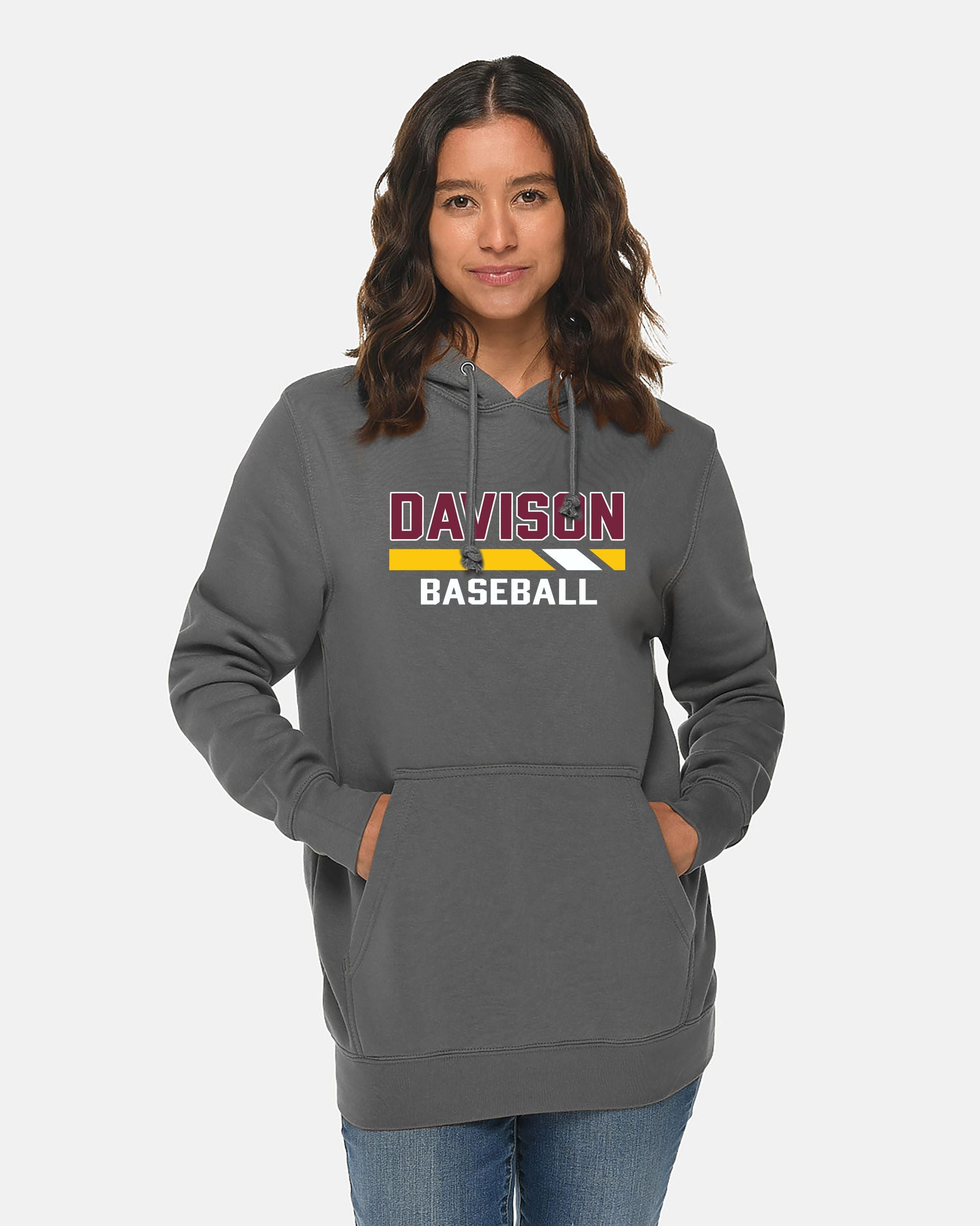Davison Baseball Heavyweight Pullover Hoodie