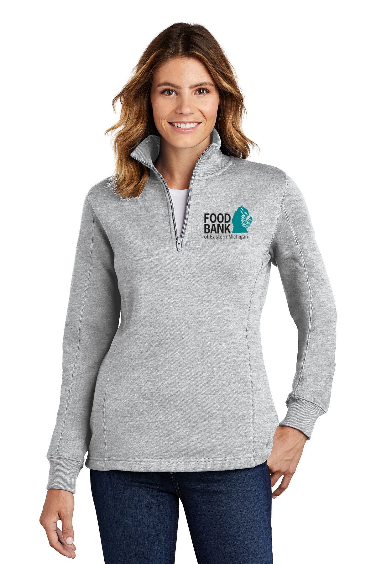 Food Bank Sport-Tek® Women's 1/4-Zip Sweatshirt