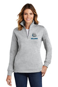 Mid Michigan Bulldogs Sport-Tek® Women's 1/4-Zip Sweatshirt