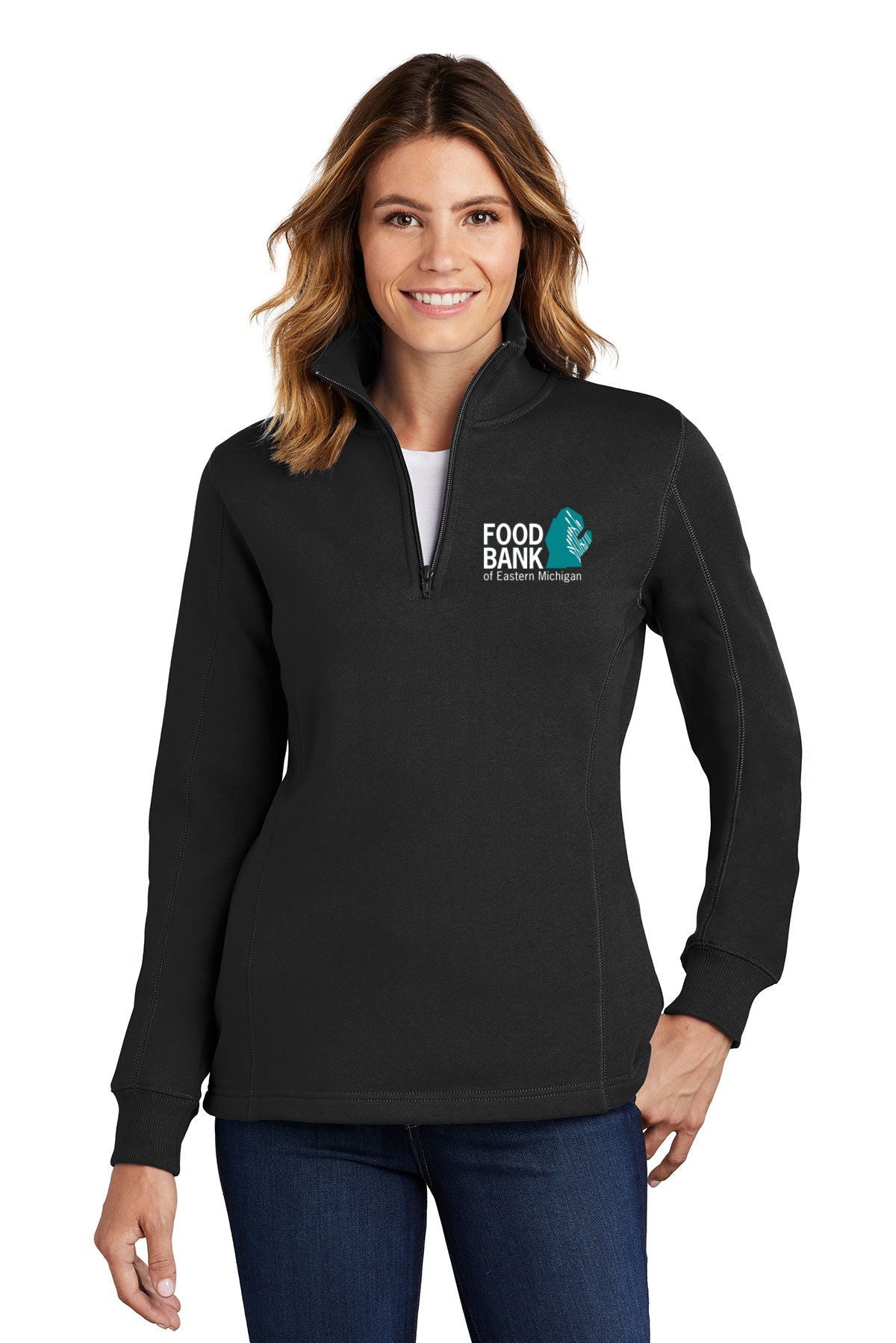 Food Bank Sport-Tek® Women's 1/4-Zip Sweatshirt