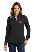 Dryden Volleyball Women's Embroidered 1/4-Zip Sweatshirt