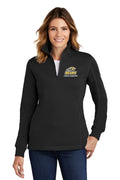 Mott Cross Country Women's Embroidered 1/4-Zip Sweatshirt