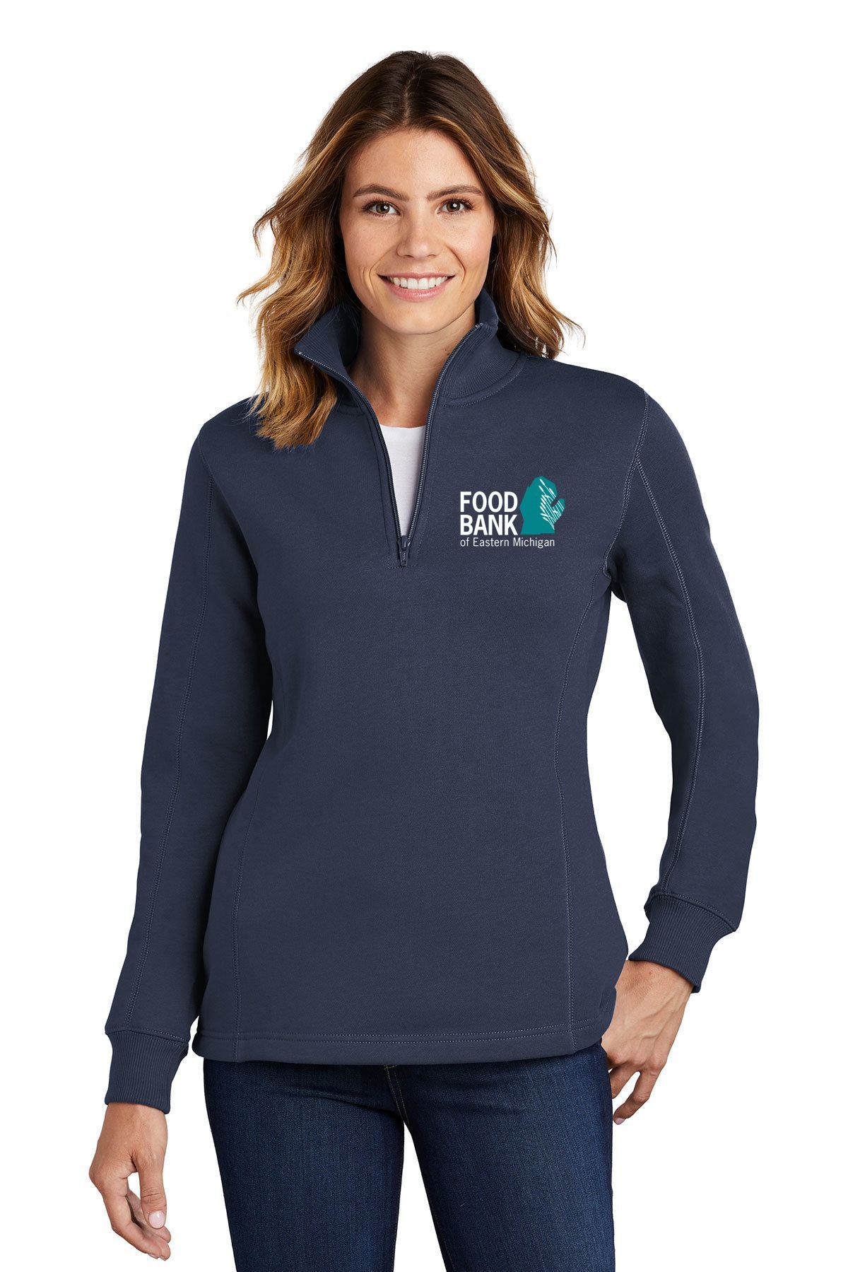 Food Bank Sport-Tek® Women's 1/4-Zip Sweatshirt