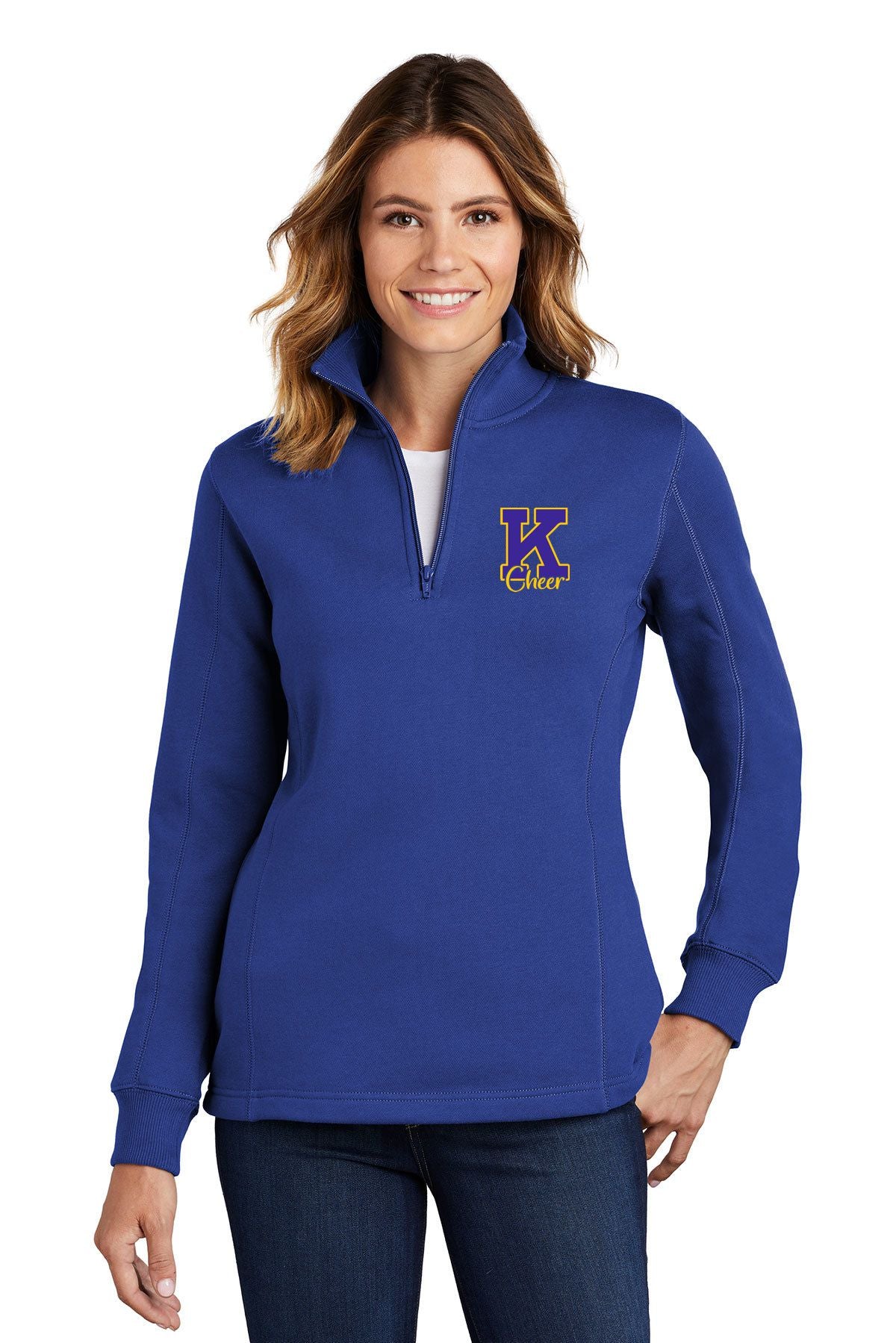 Kearsley Cheer Sport-Tek® Women's 1/4-Zip Sweatshirt