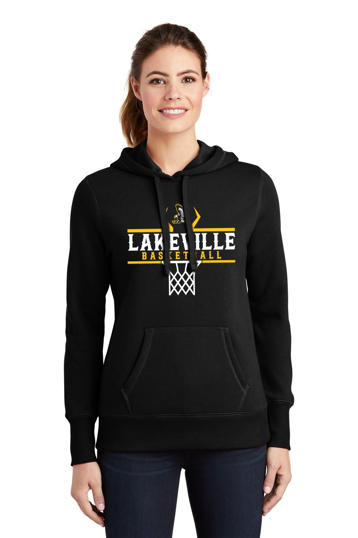 Lakeville Basketball Ladies Hooded Sweatshirt