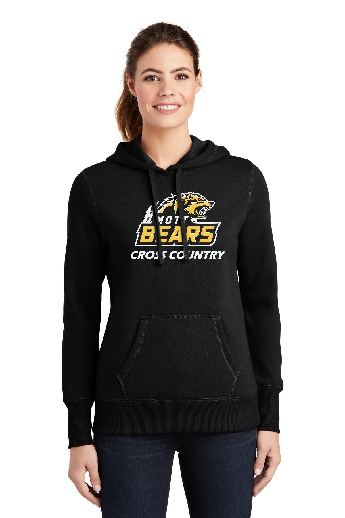 Mott Cross Country Ladies Hooded Sweatshirt
