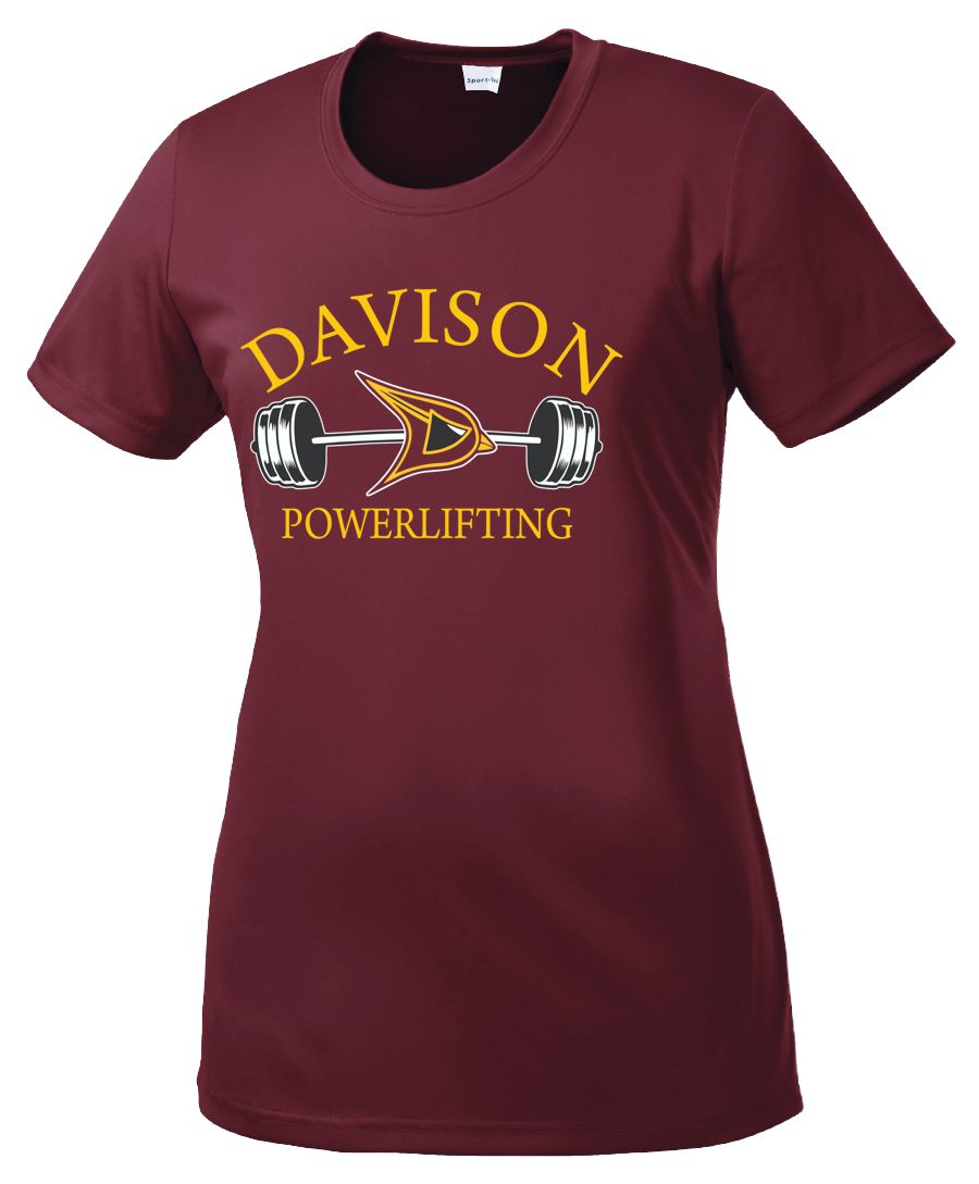 Davison Powerlifting Performance T-shirt