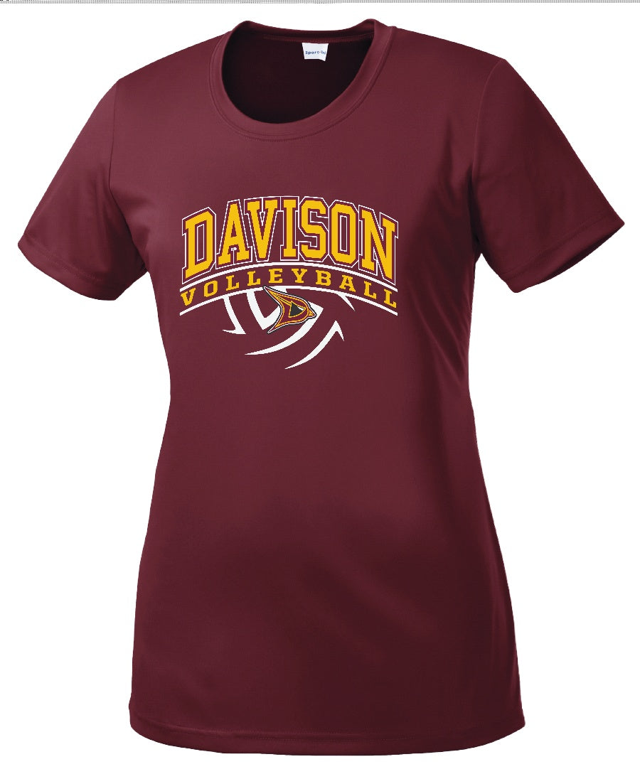 Davison Volleyball Performance T-shirt