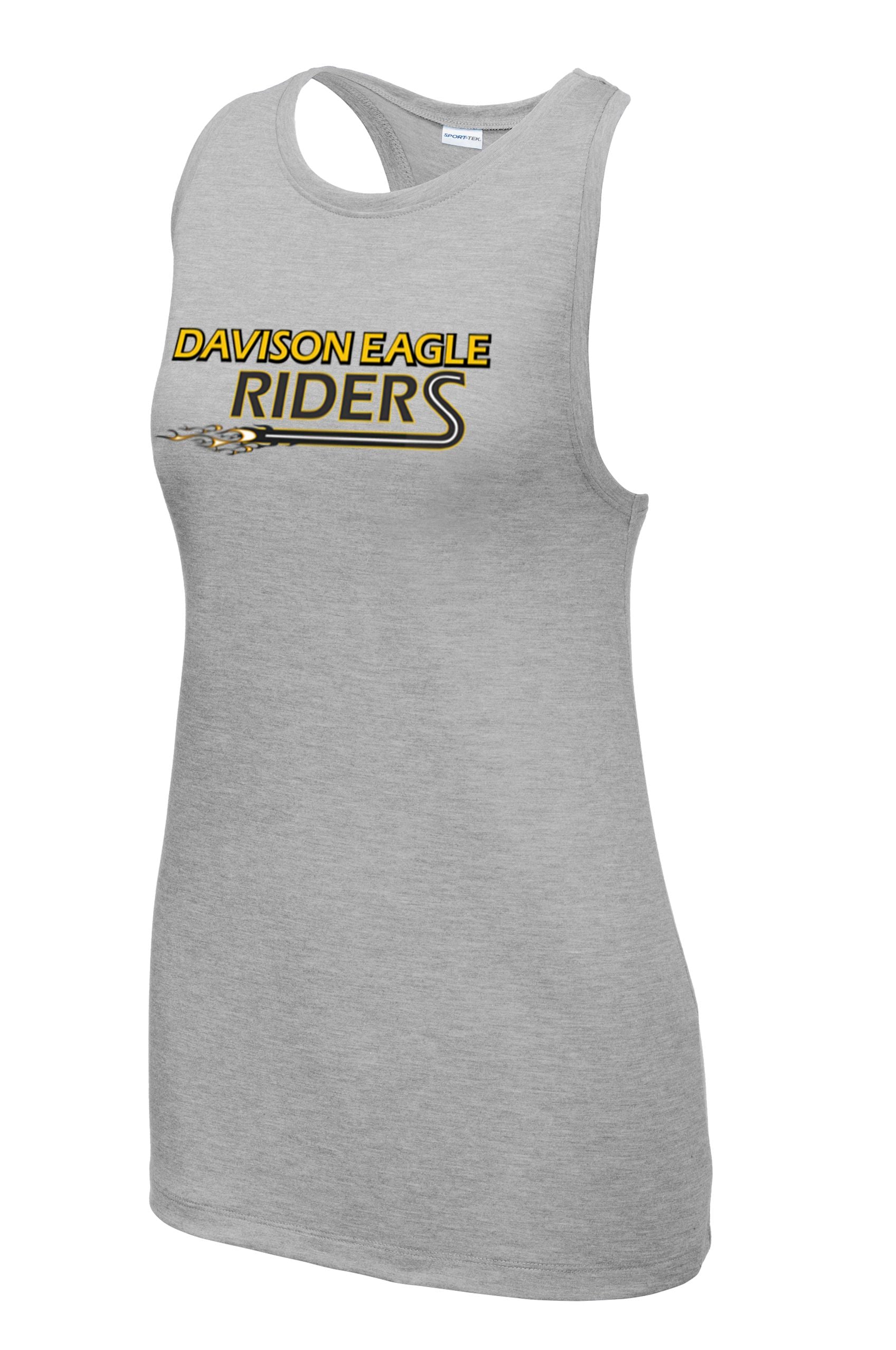 Davison Eagle Riders Ladies PosiCharge® Tri-Blend Wicking Tank