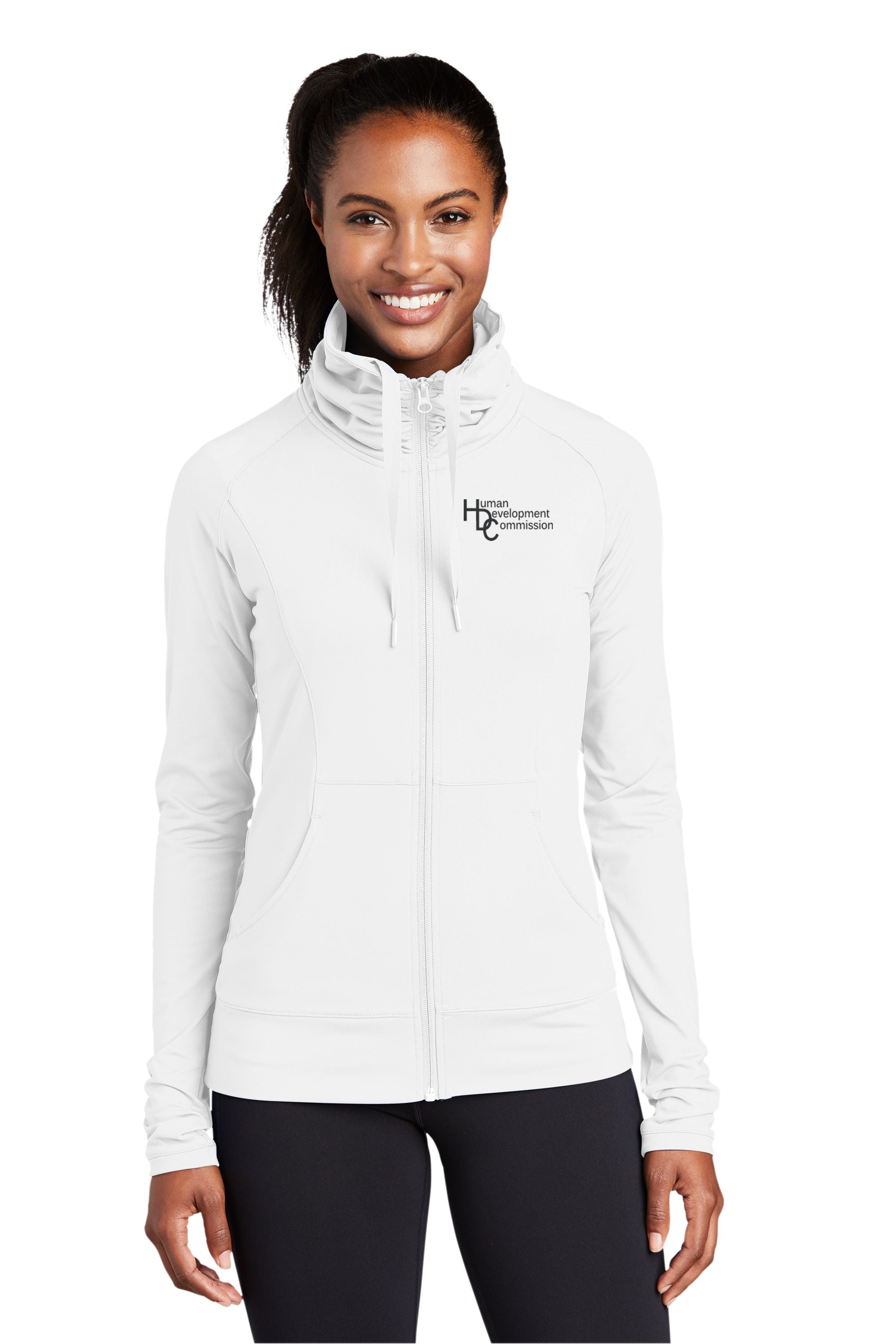 Human Development Commission Ladies Sport-Wick® Stretch Full-Zip Jacket