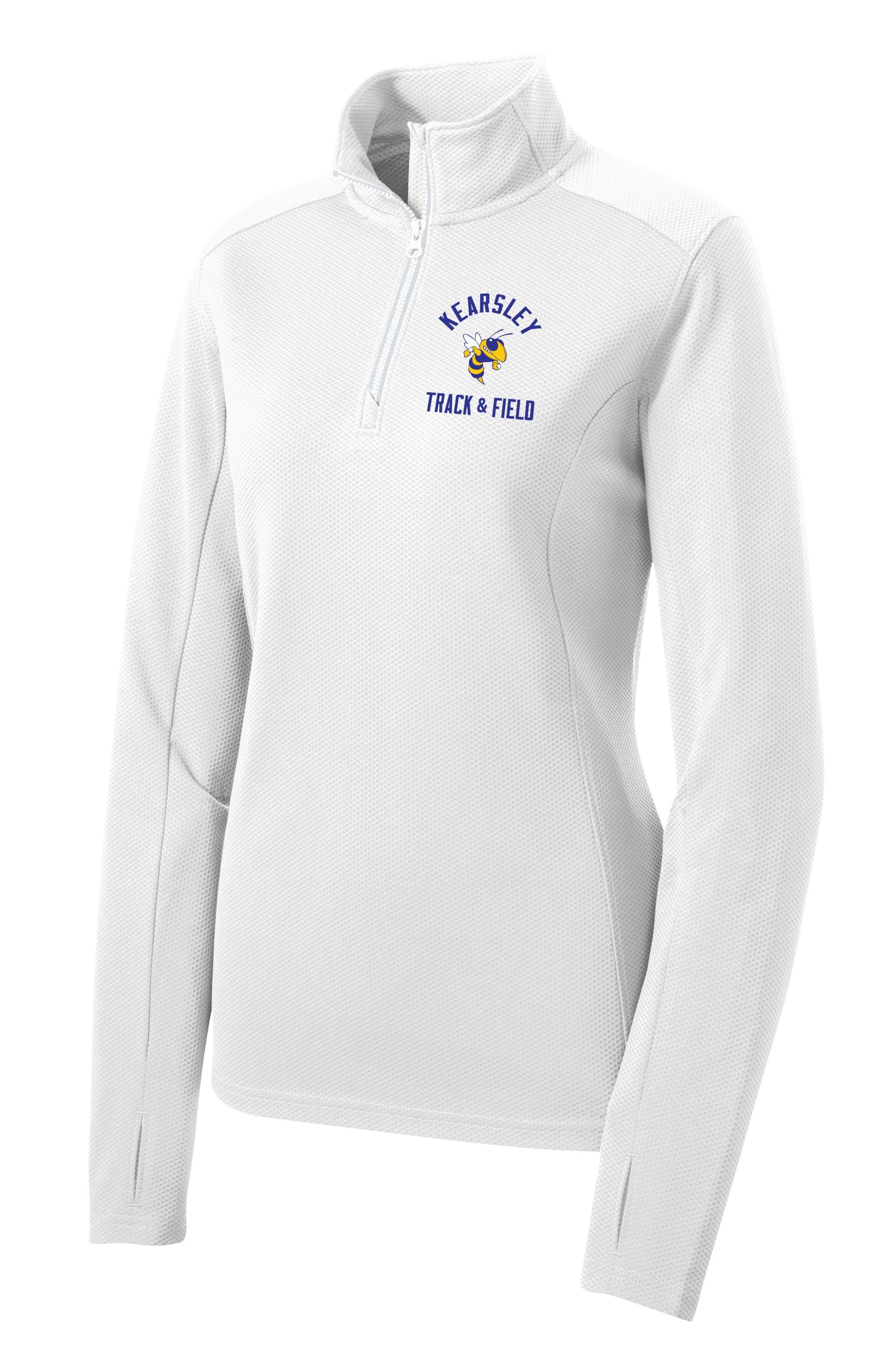 Kearsley Track & Field Textured 1/4 Zip Jacket