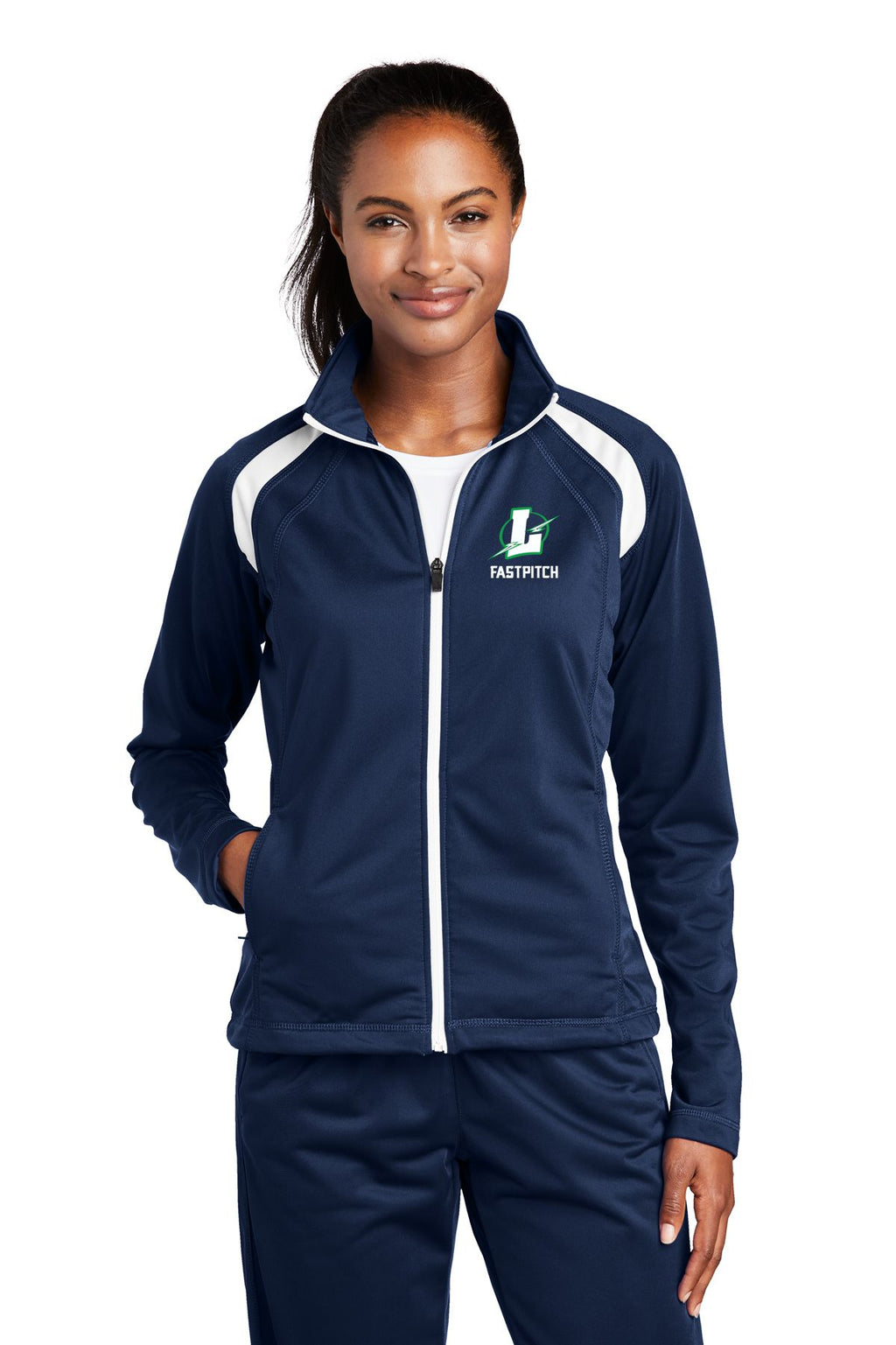 Lapeer Fastpitch Tricot Track Jacket