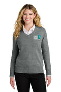 Food Bank Port Authority® Women’s Easy Care V-Neck Sweater