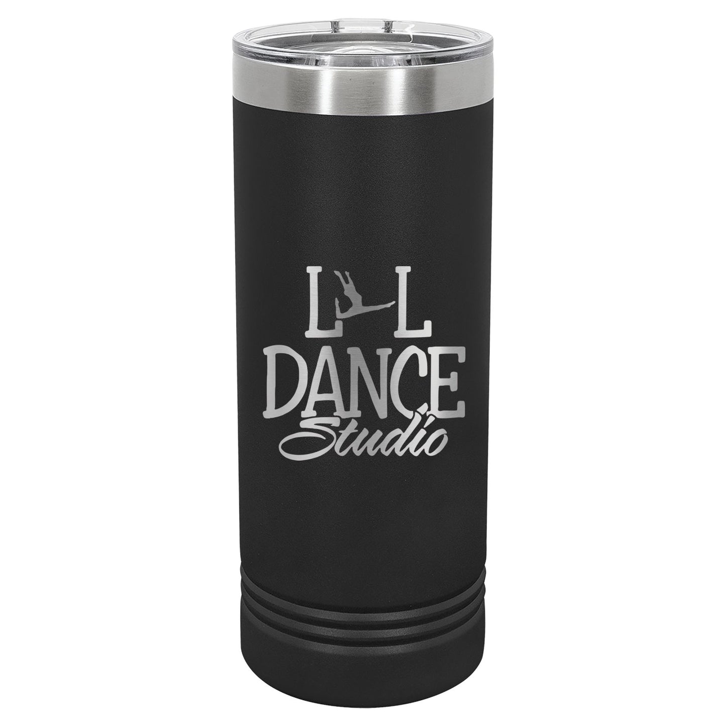 L&L Dance Studio Engraved 22 oz Skinny Tumbler