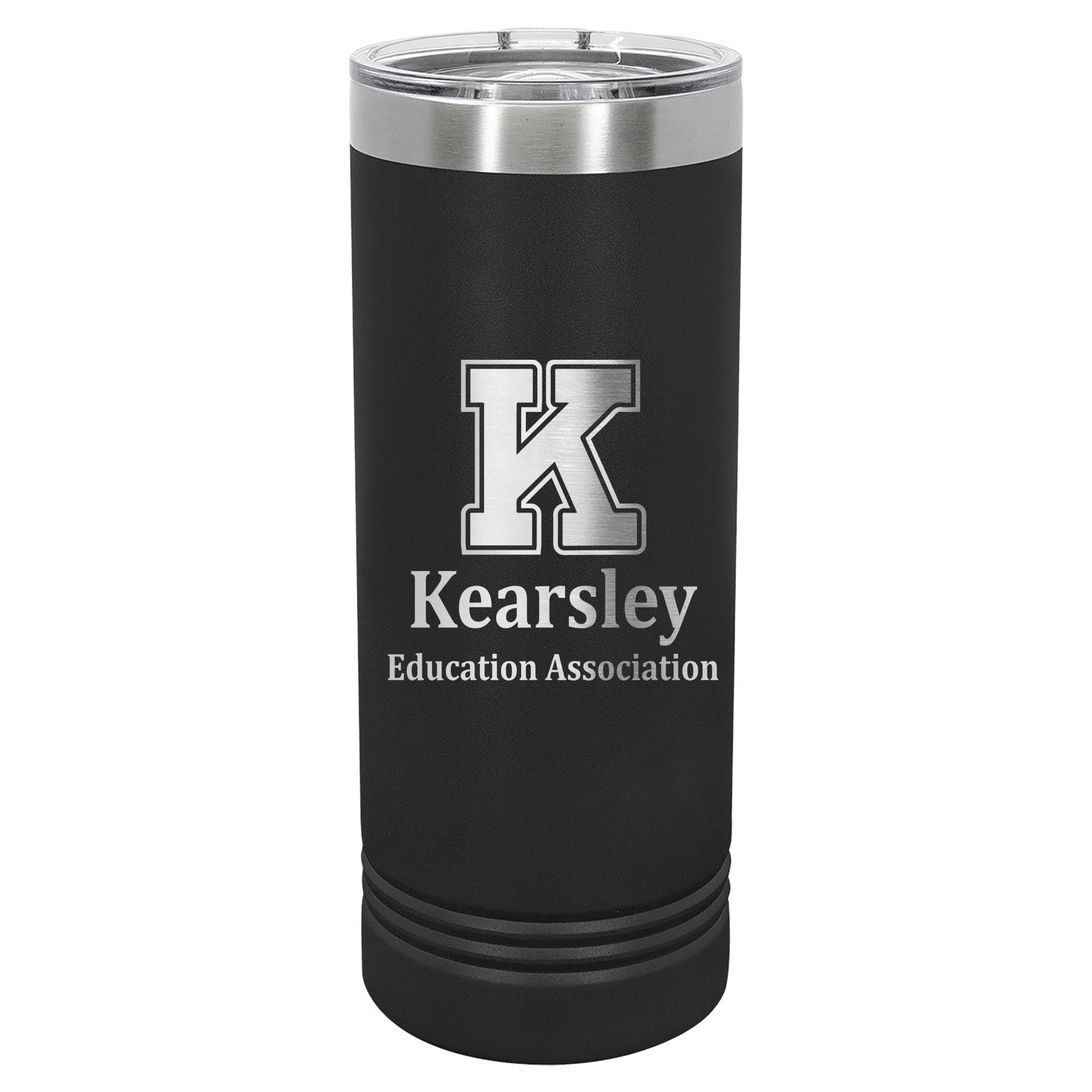 Kearsley Education Association Engraved 22oz Skinny Tumbler