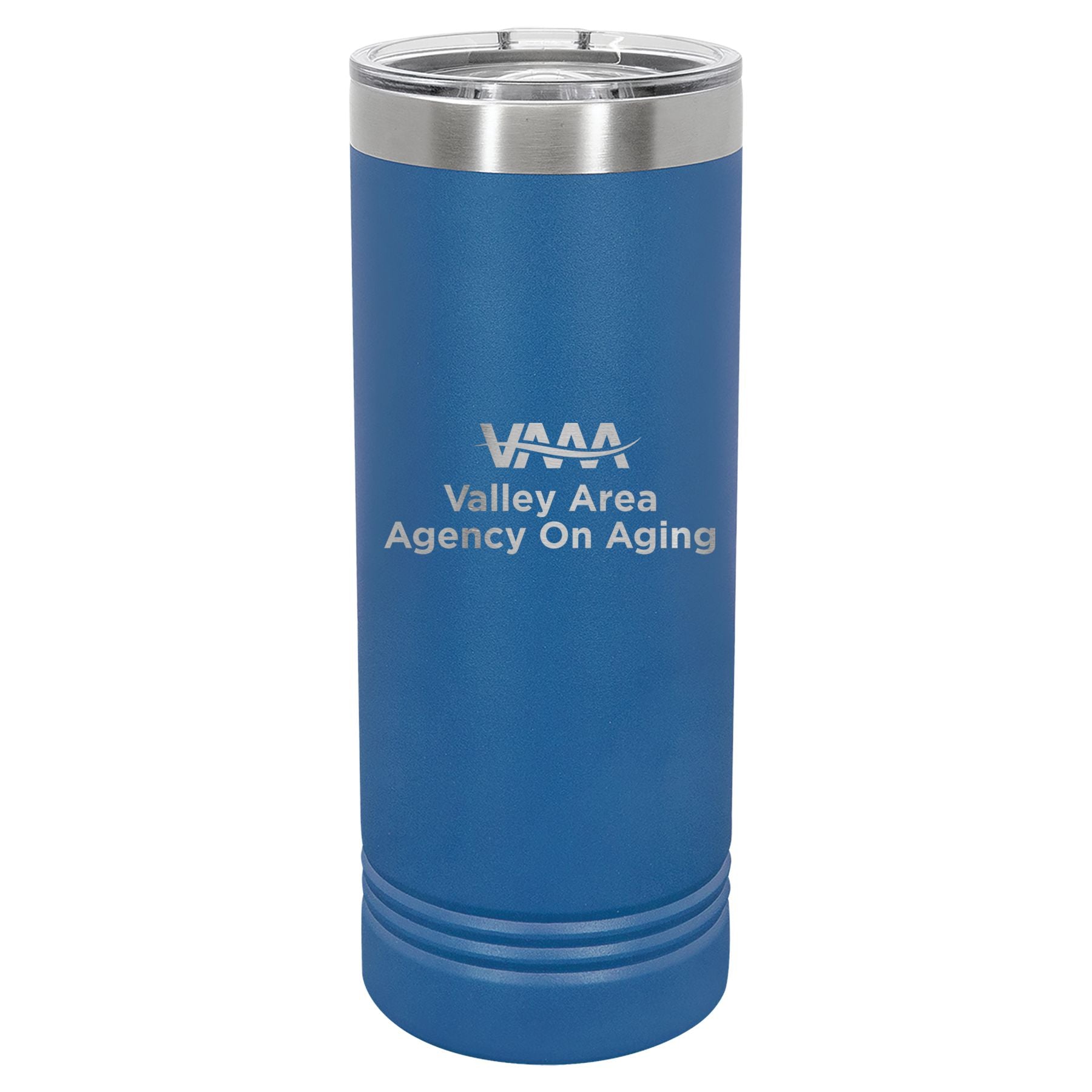 Valley Area Agency on Aging Engraved 22oz Skinny Tumbler