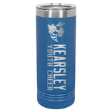 Kearsley Youth Cheer Engraved 22 oz Skinny Tumbler