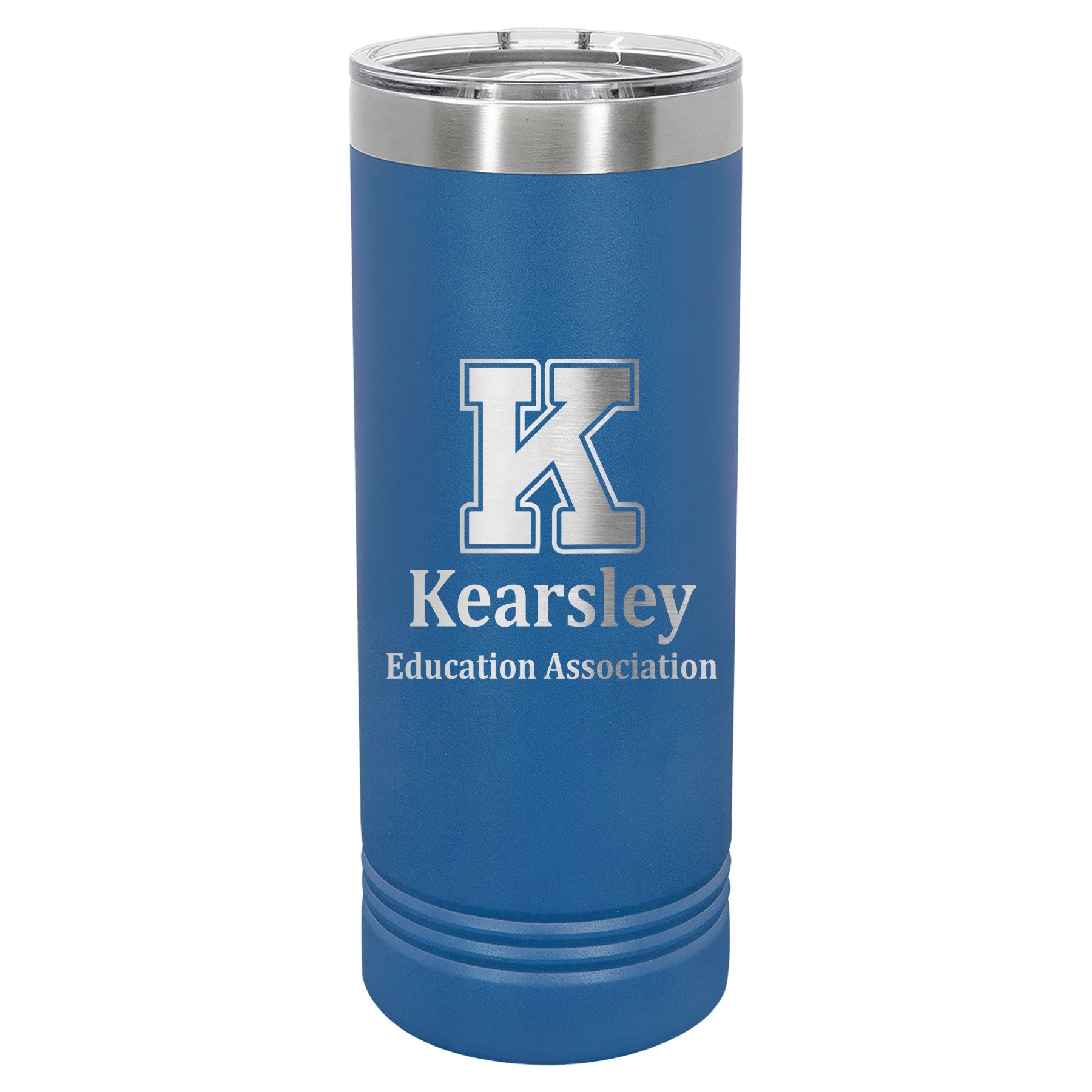 Kearsley Education Association Engraved 22oz Skinny Tumbler