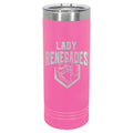Lady Renegades Engraved 22oz Skinny Tumbler