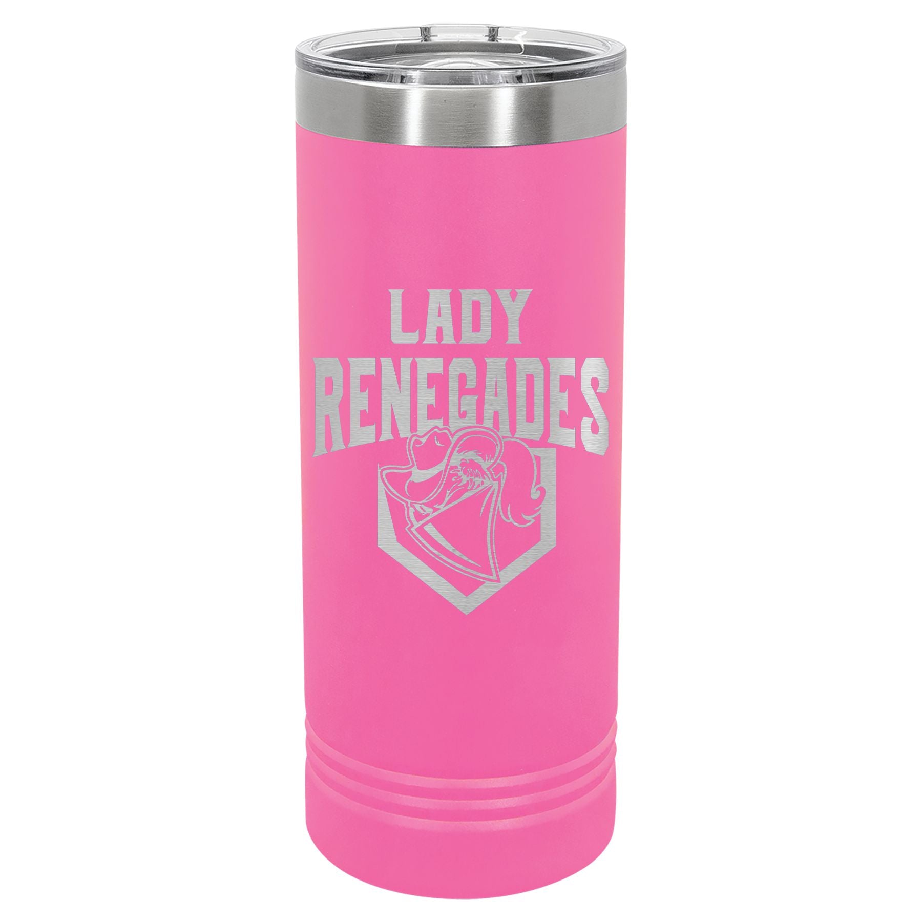 Lady Renegades Engraved 22oz Skinny Tumbler