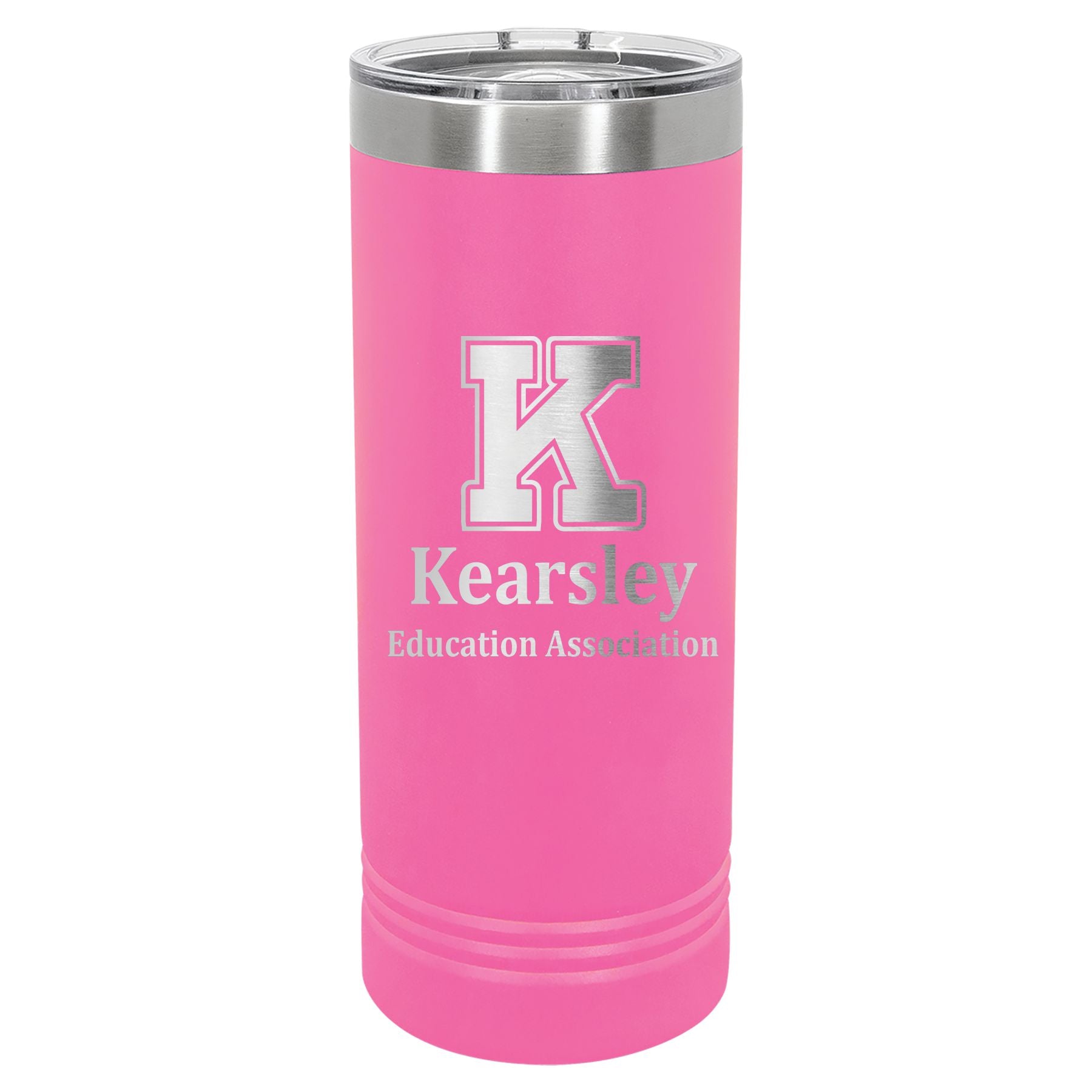 Kearsley Education Association Engraved 22oz Skinny Tumbler
