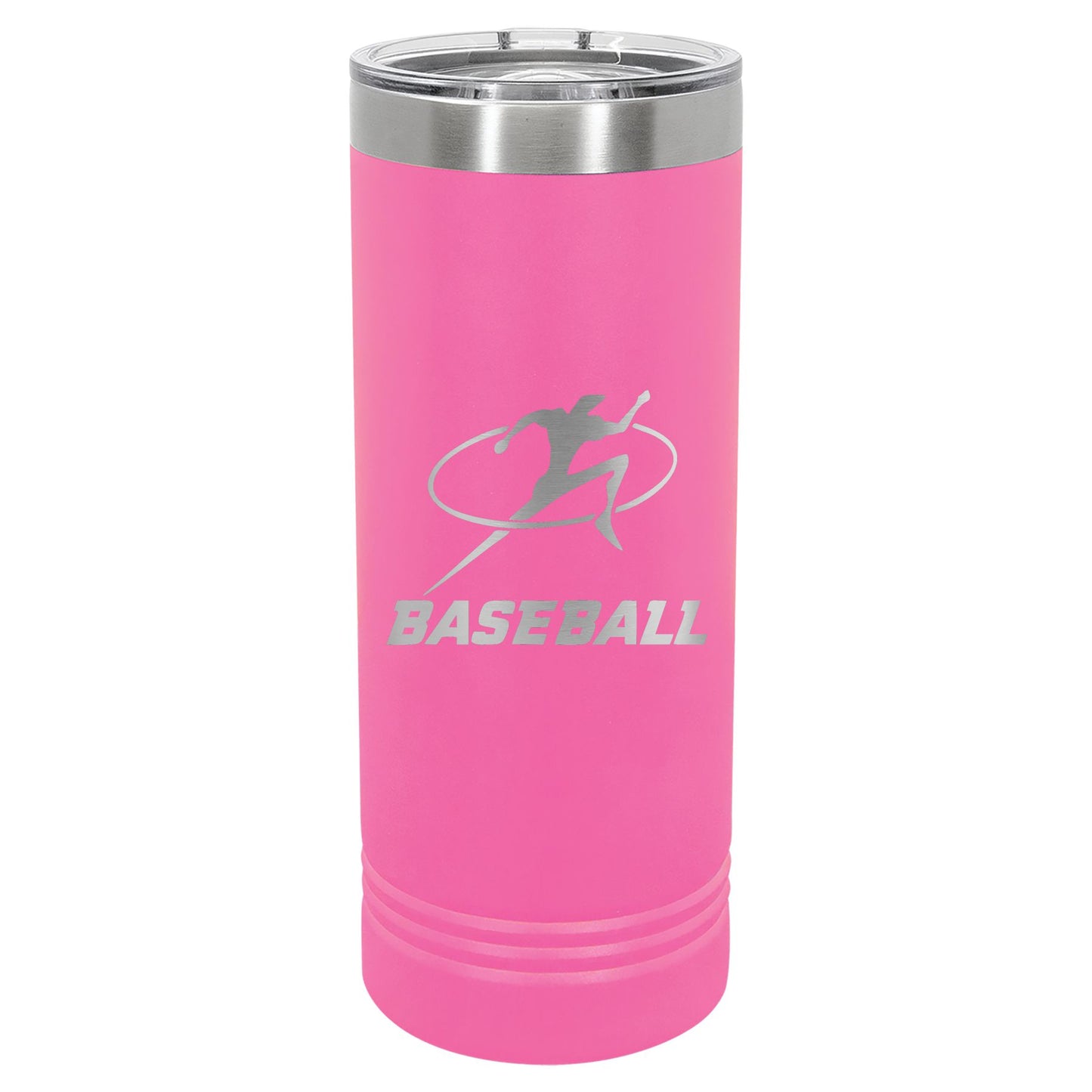 Legacy Baseball Engraved 22oz Skinny Tumbler