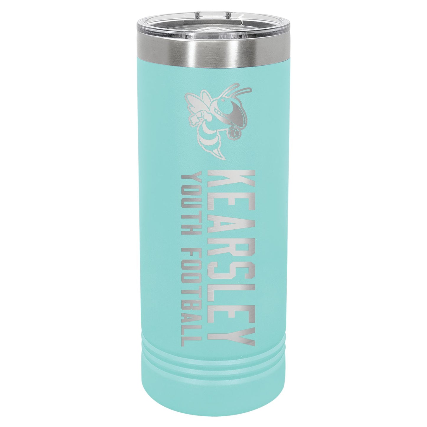 Kearsley Football Engraved 22 oz Skinny Tumbler