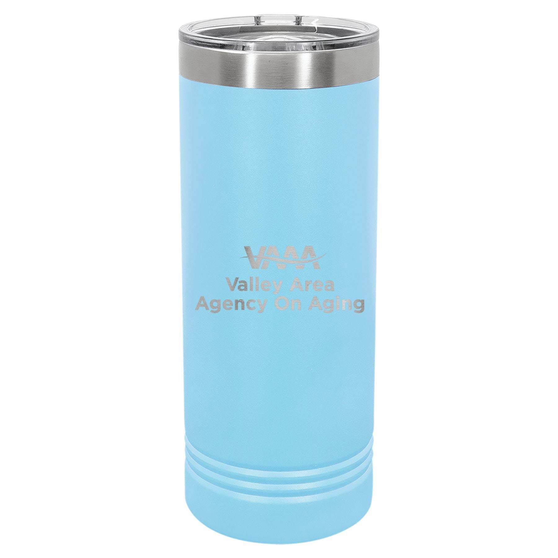 Valley Area Agency on Aging Engraved 22oz Skinny Tumbler