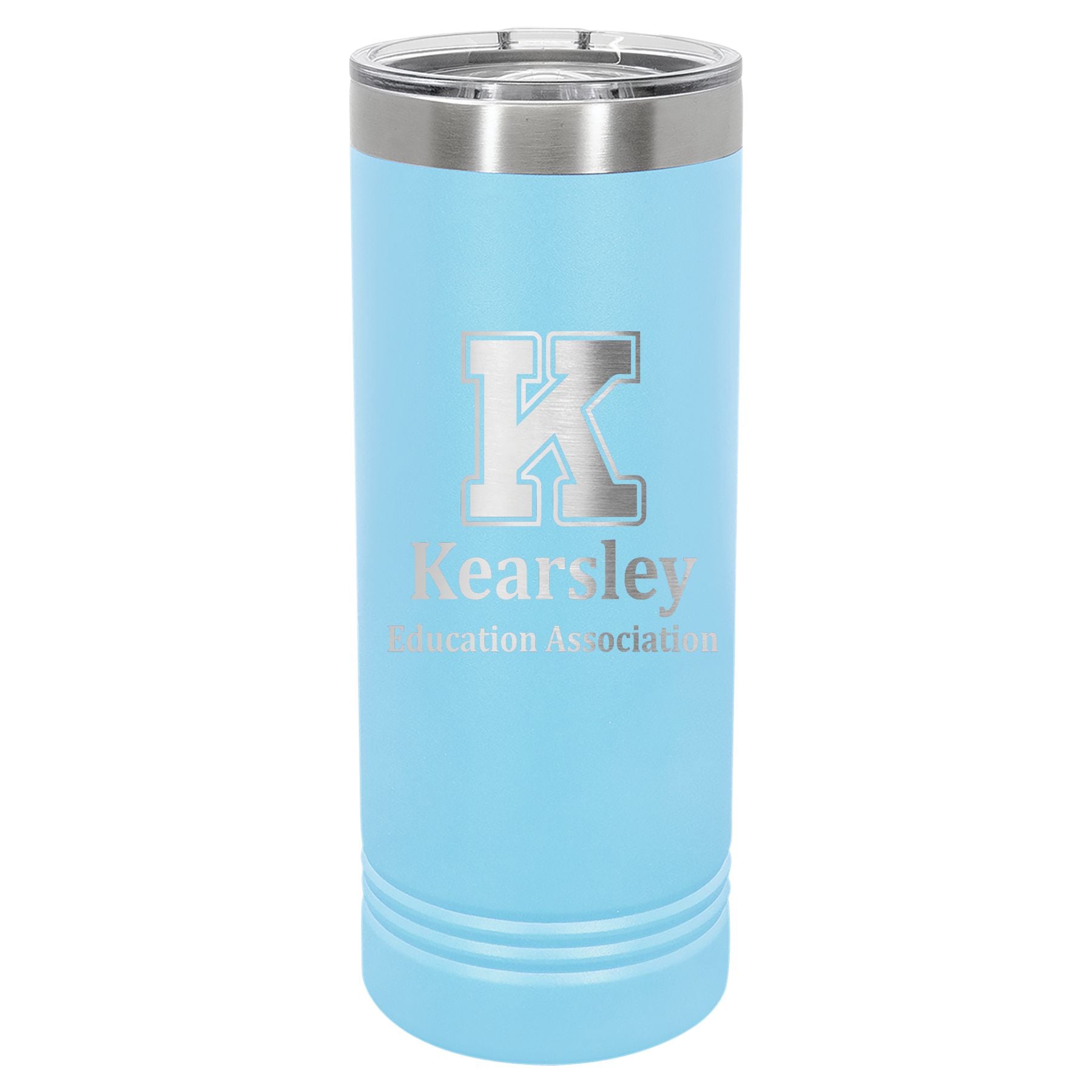 Kearsley Education Association Engraved 22oz Skinny Tumbler