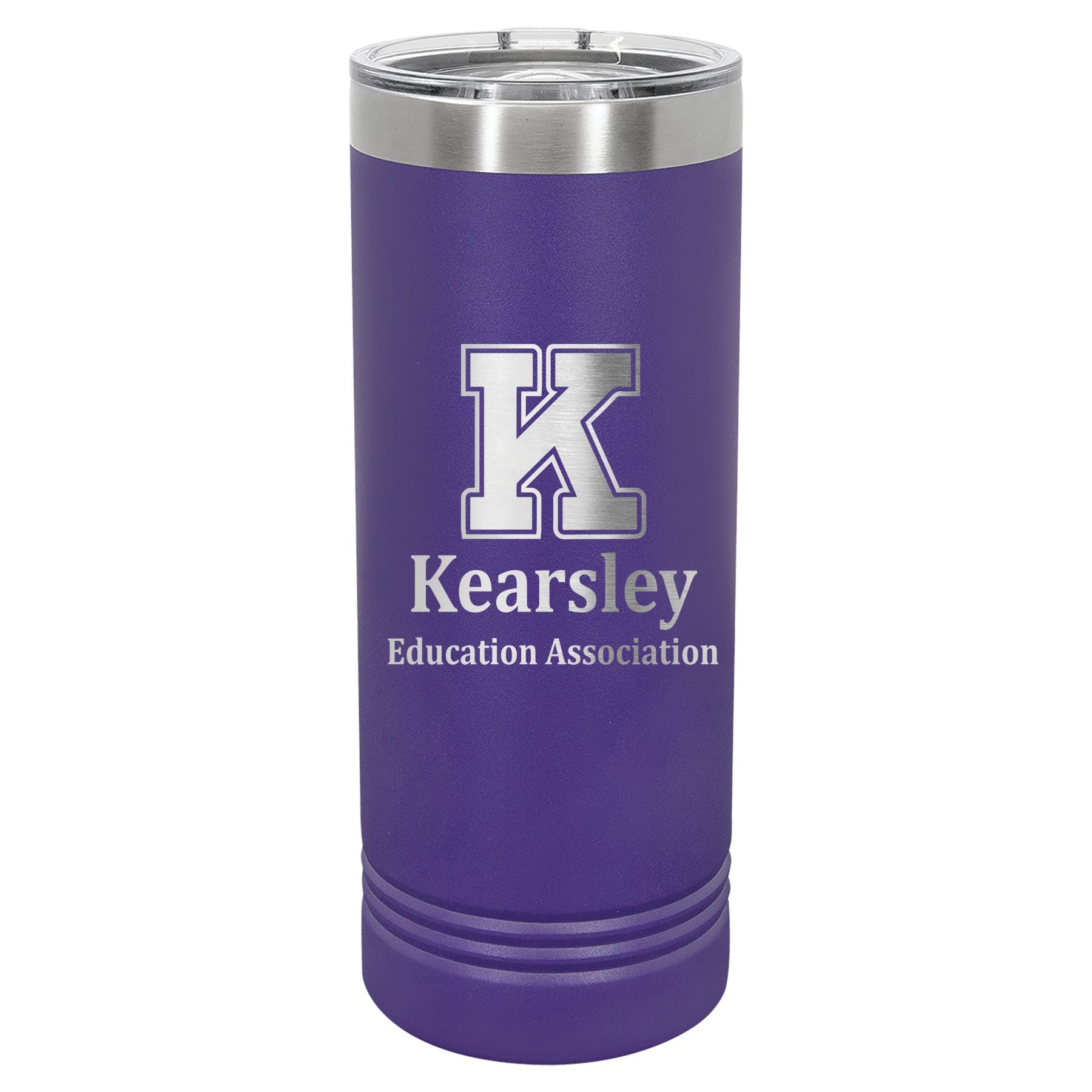 Kearsley Education Association Engraved 22oz Skinny Tumbler