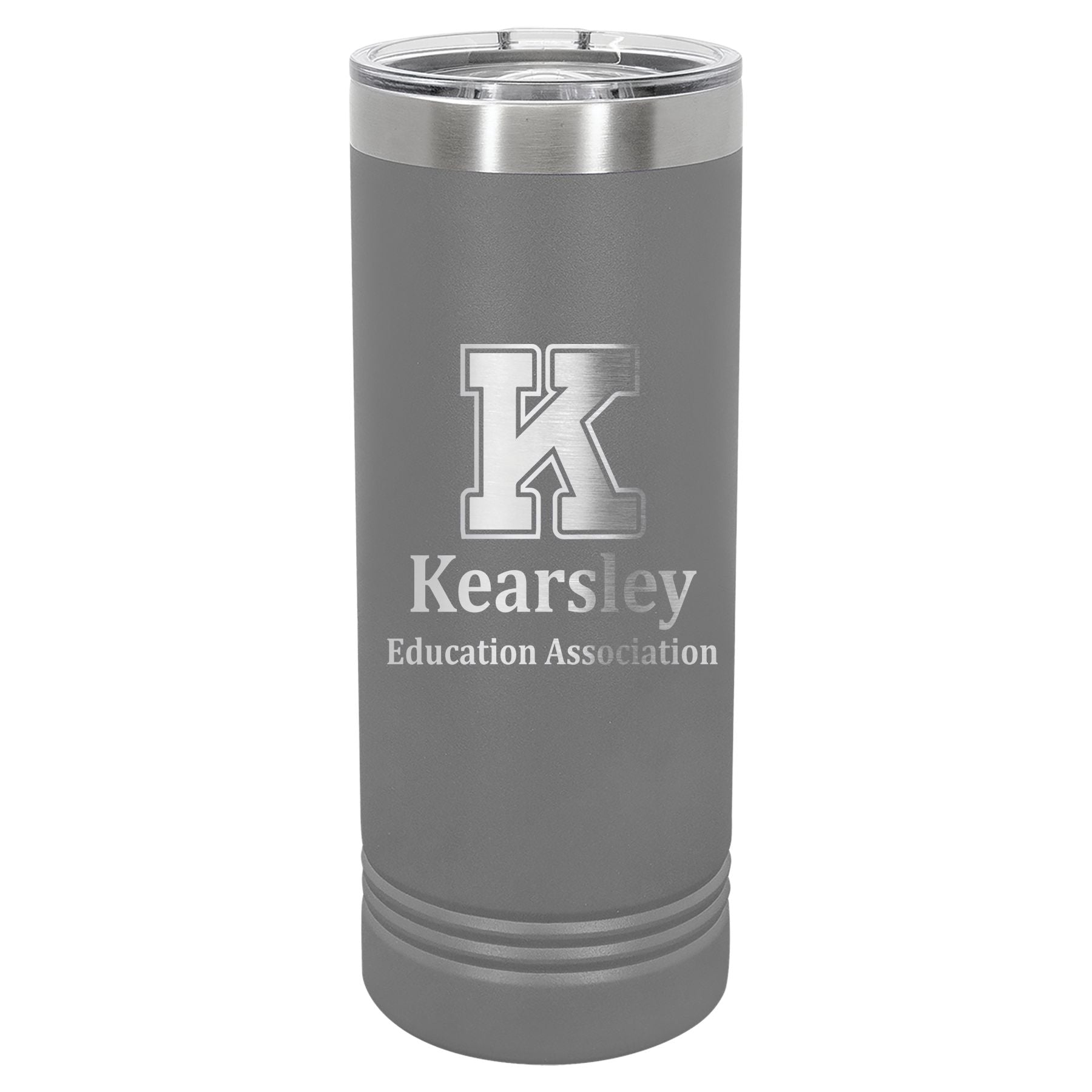 Kearsley Education Association Engraved 22oz Skinny Tumbler