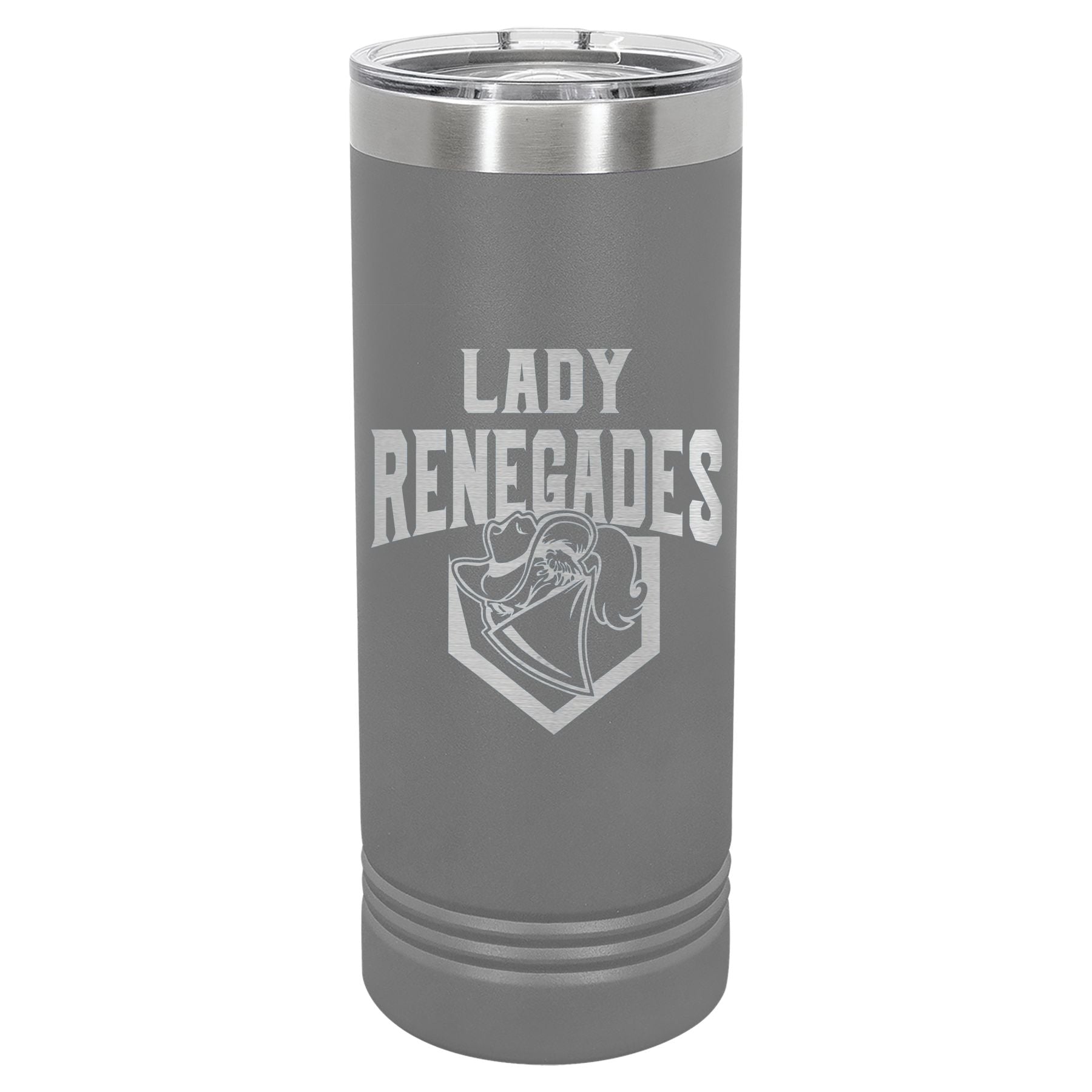 Lady Renegades Engraved 22oz Skinny Tumbler