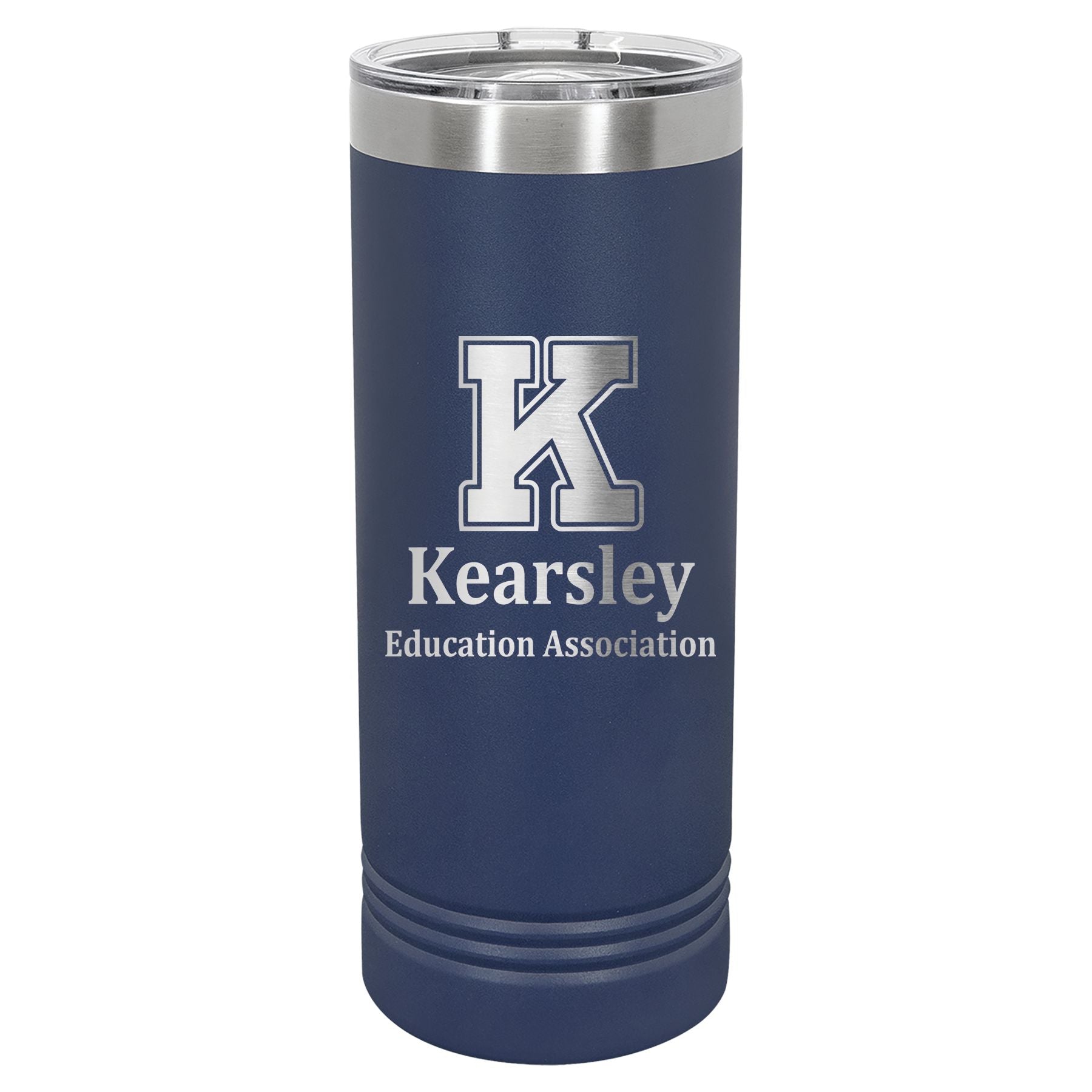Kearsley Education Association Engraved 22oz Skinny Tumbler