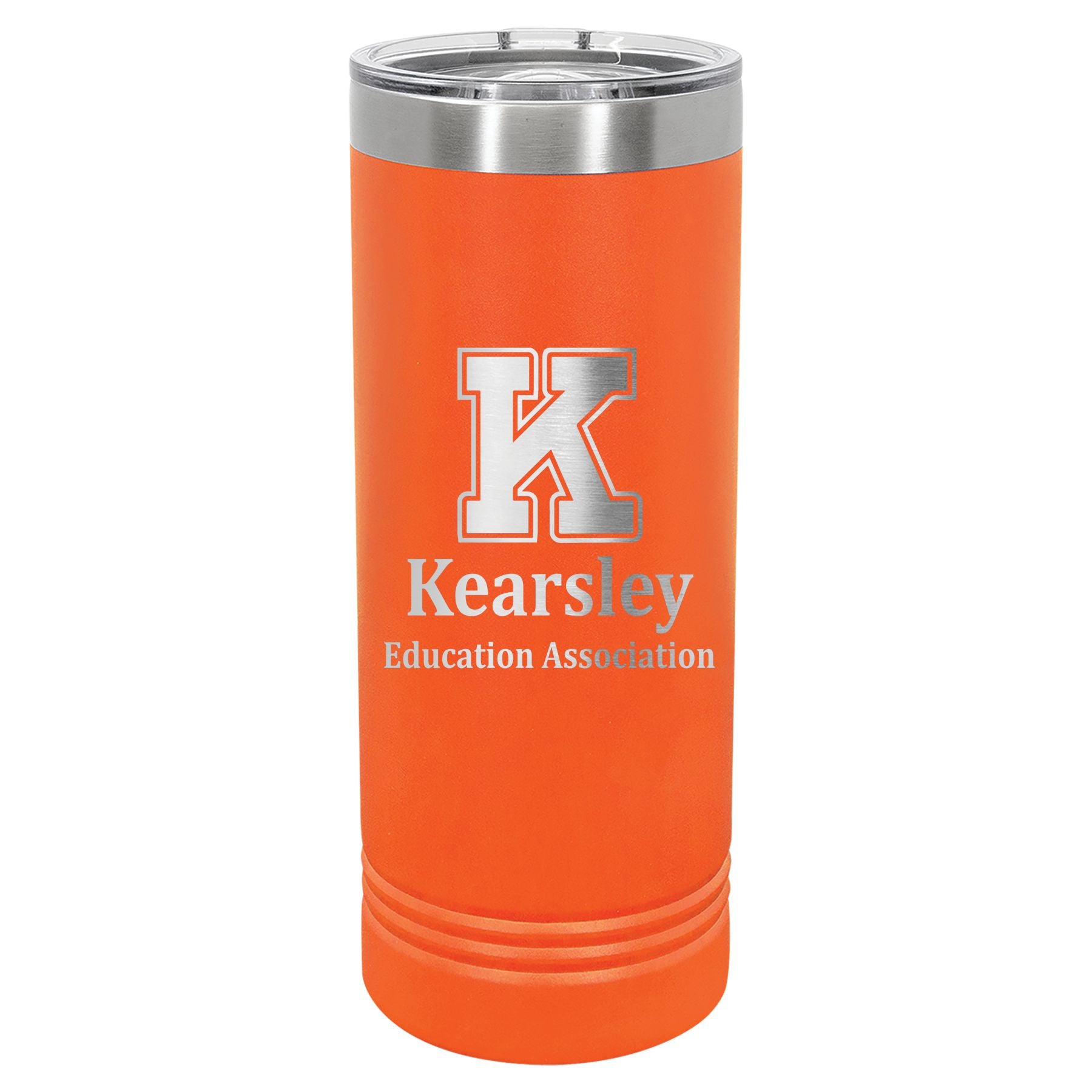 Kearsley Education Association Engraved 22oz Skinny Tumbler