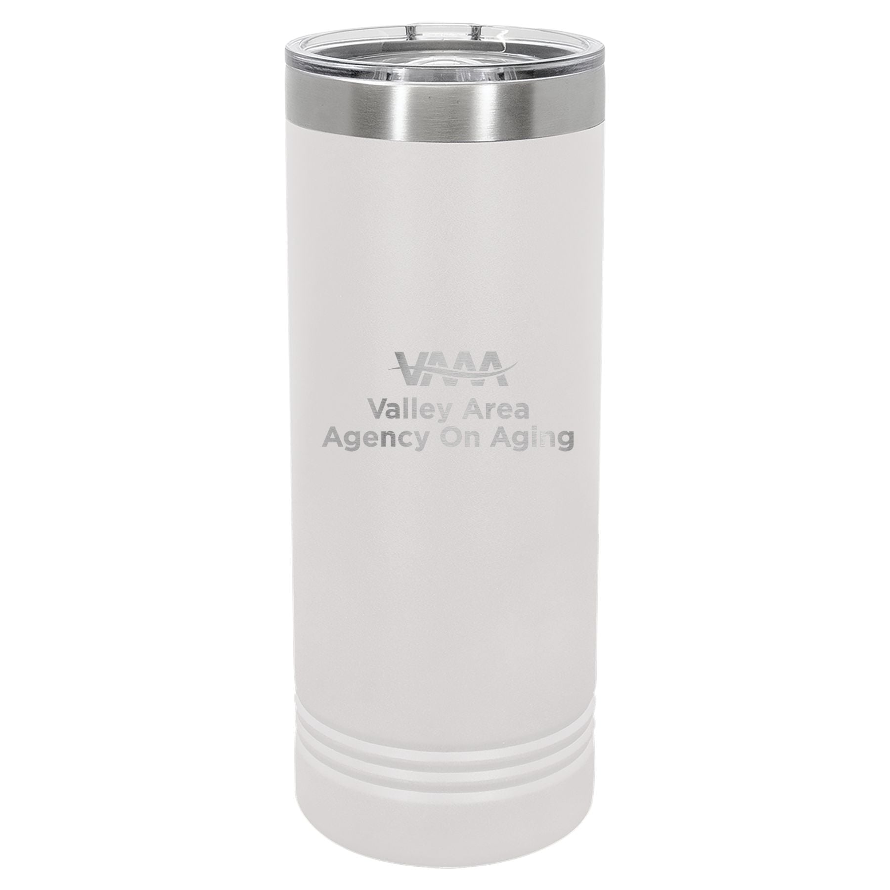 Valley Area Agency on Aging Engraved 22oz Skinny Tumbler