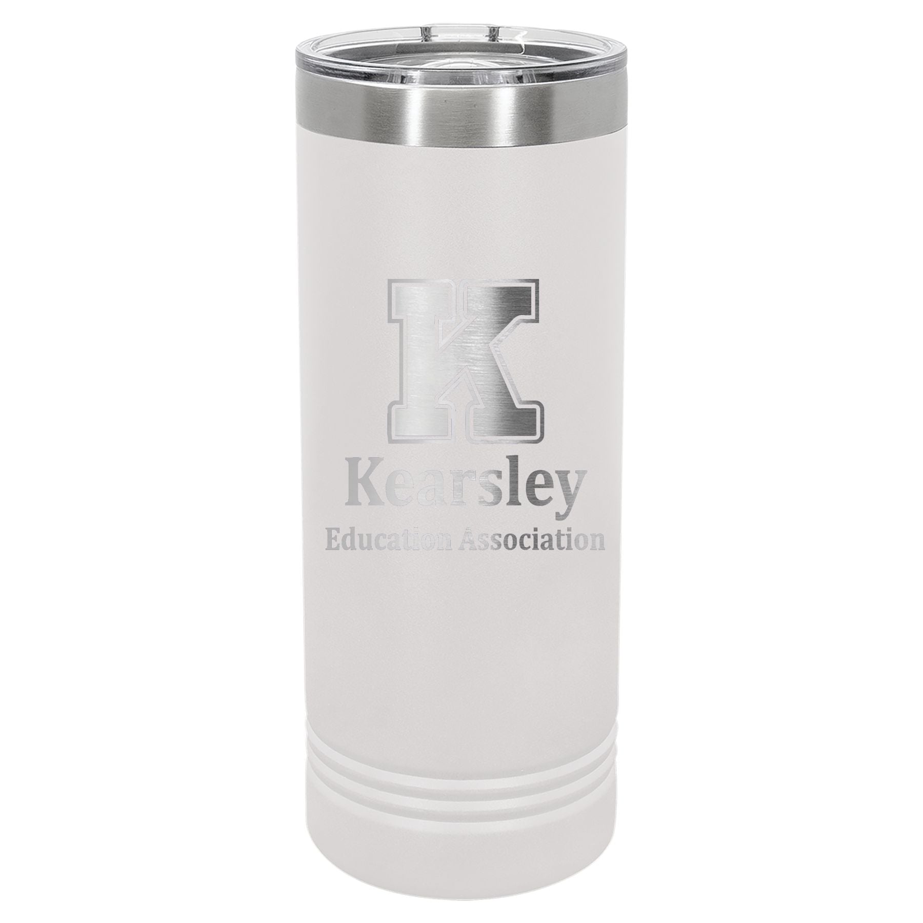Kearsley Education Association Engraved 22oz Skinny Tumbler