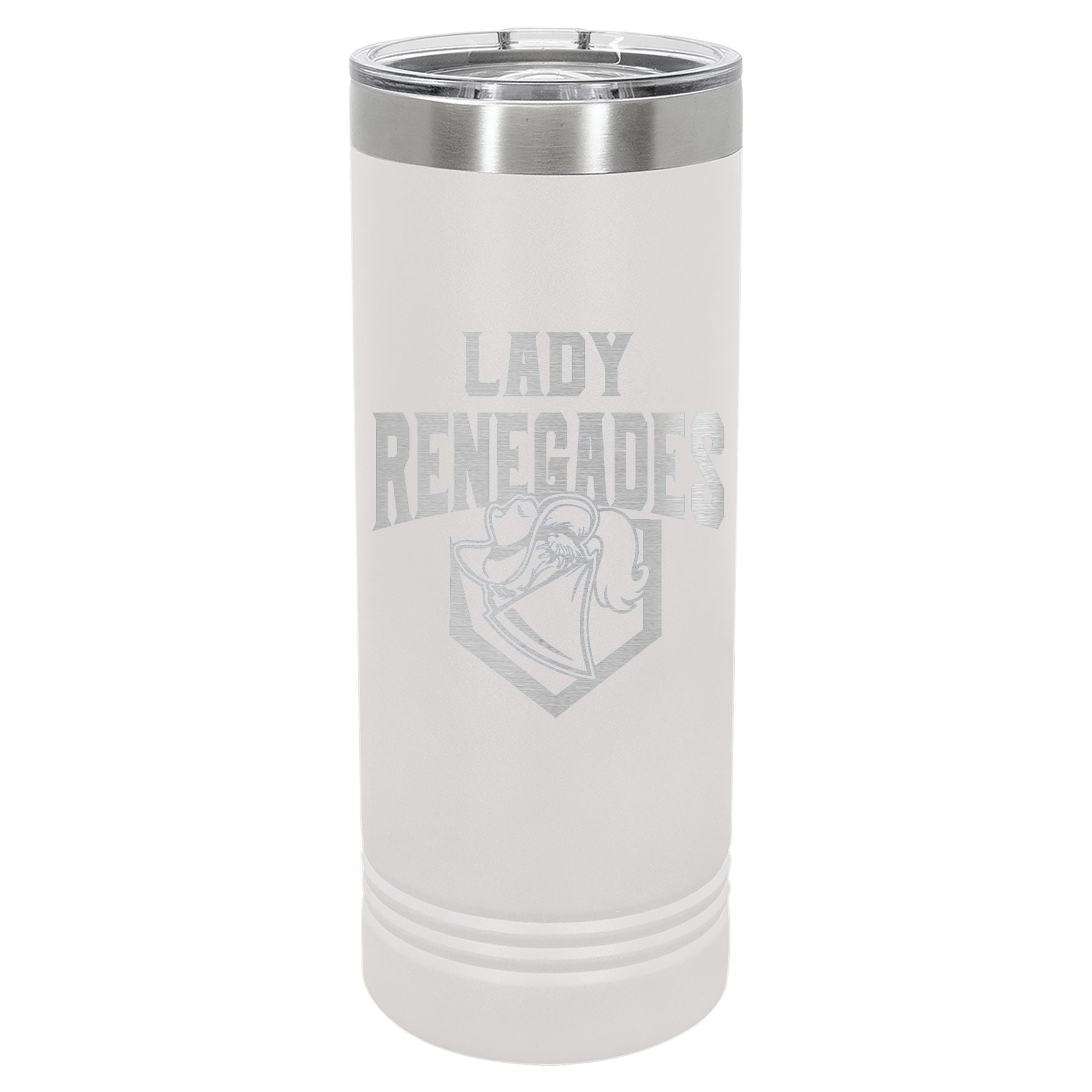 Lady Renegades Engraved 22oz Skinny Tumbler