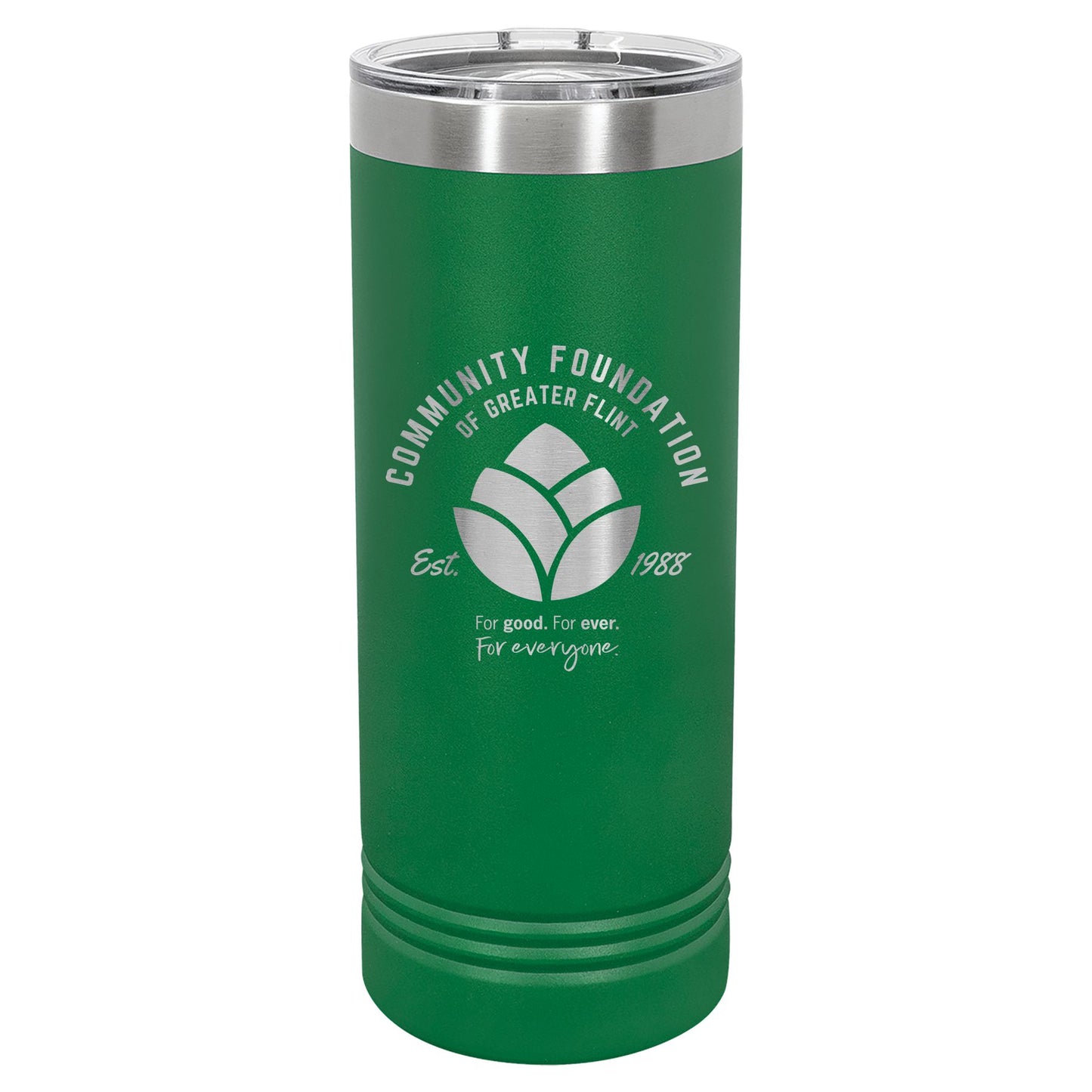 Community Foundation of Greater Flint Engraved 22oz Skinny Tumbler