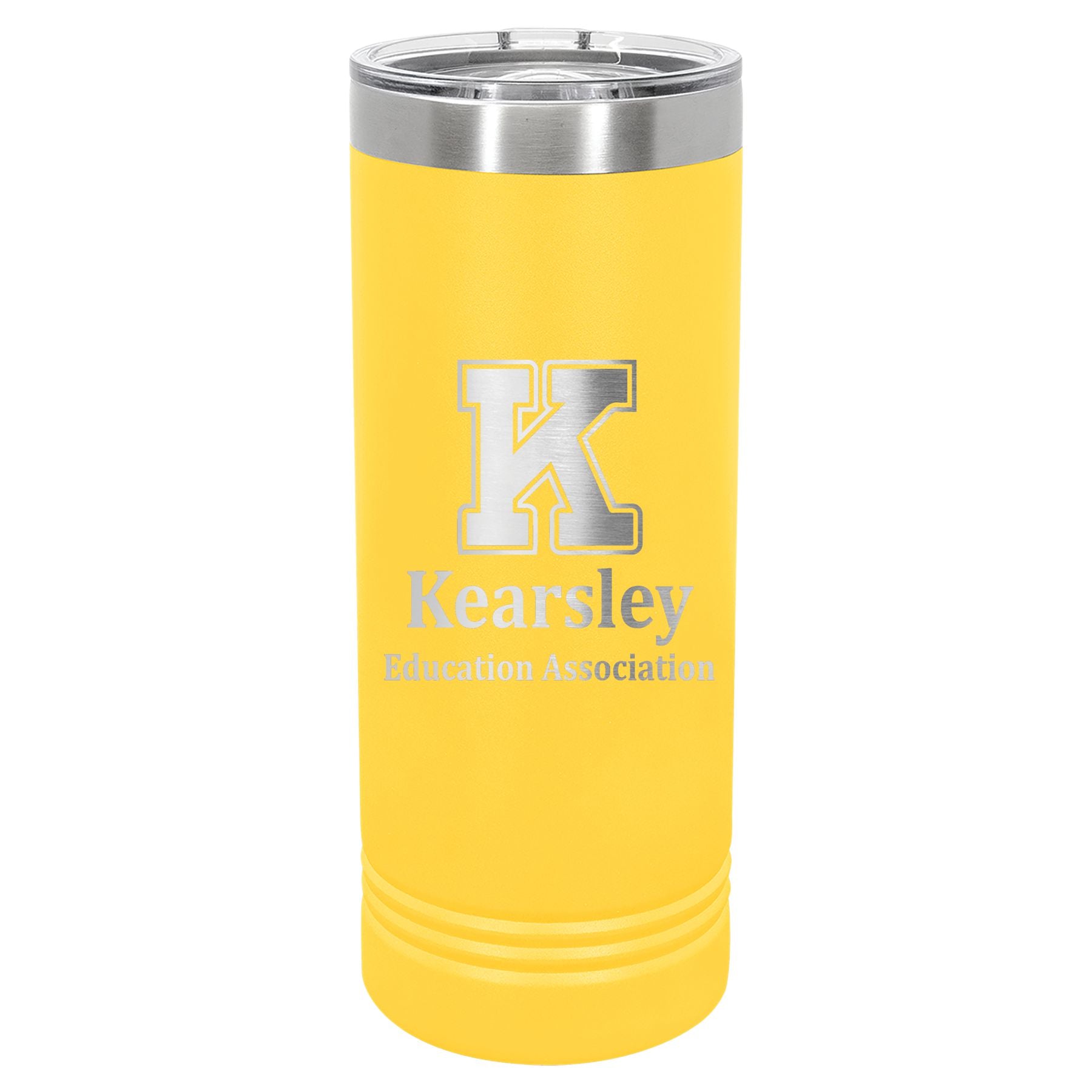 Kearsley Education Association Engraved 22oz Skinny Tumbler