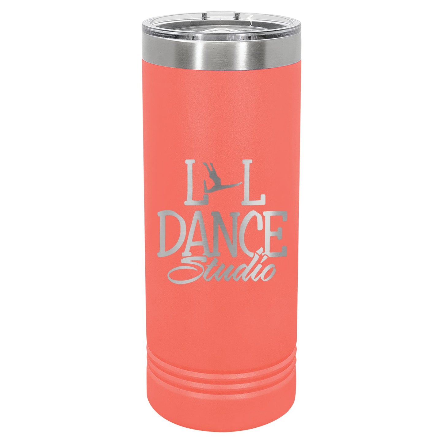 L&L Dance Studio Engraved 22 oz Skinny Tumbler