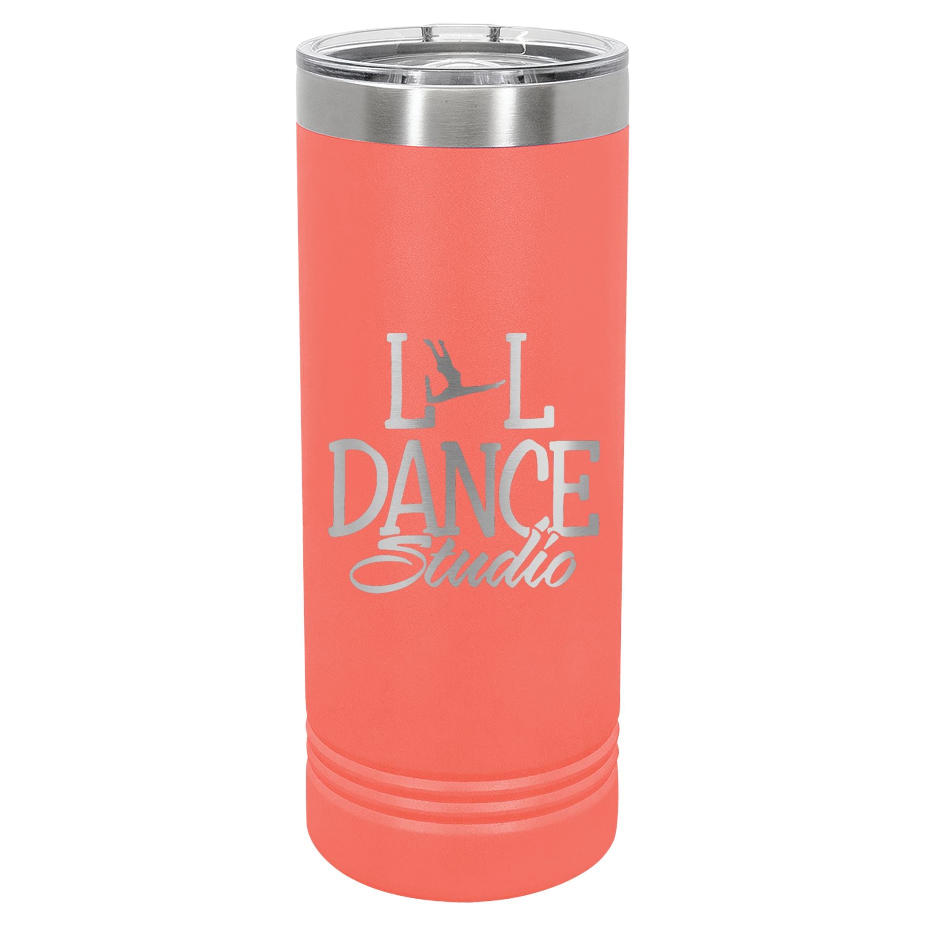 L&L Dance Engraved 22oz Skinny Tumbler