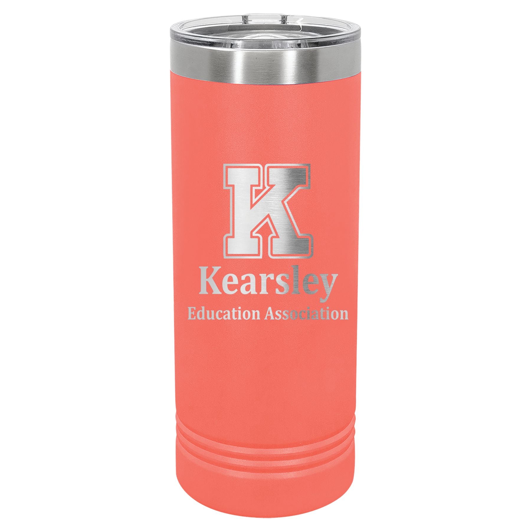 Kearsley Education Association Engraved 22oz Skinny Tumbler