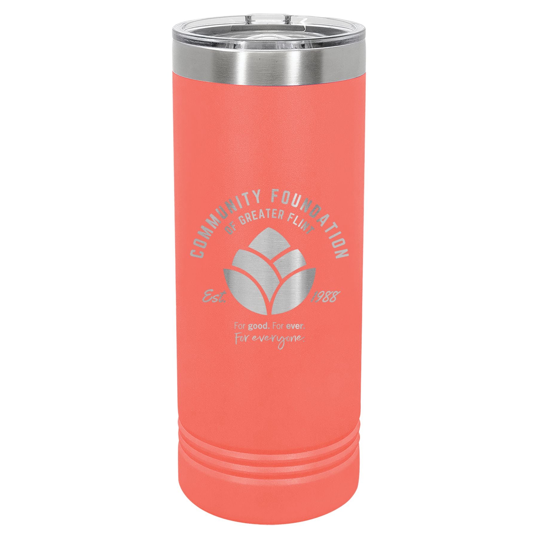 Community Foundation of Greater Flint Engraved 22oz Skinny Tumbler