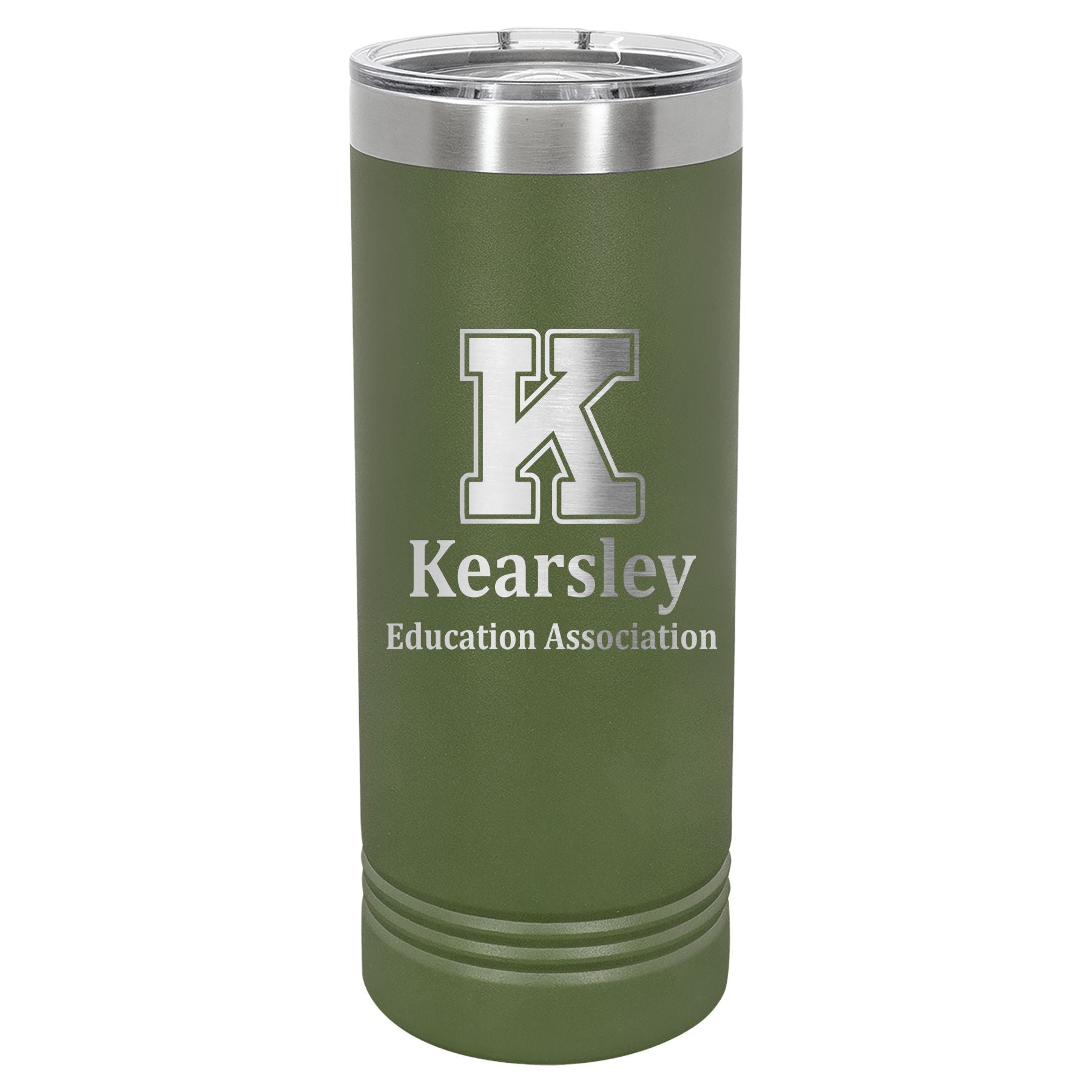 Kearsley Education Association Engraved 22oz Skinny Tumbler