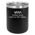 Valley Area Agency on Aging Vacuum Insulated Ringneck Tumbler with Clear Lid
