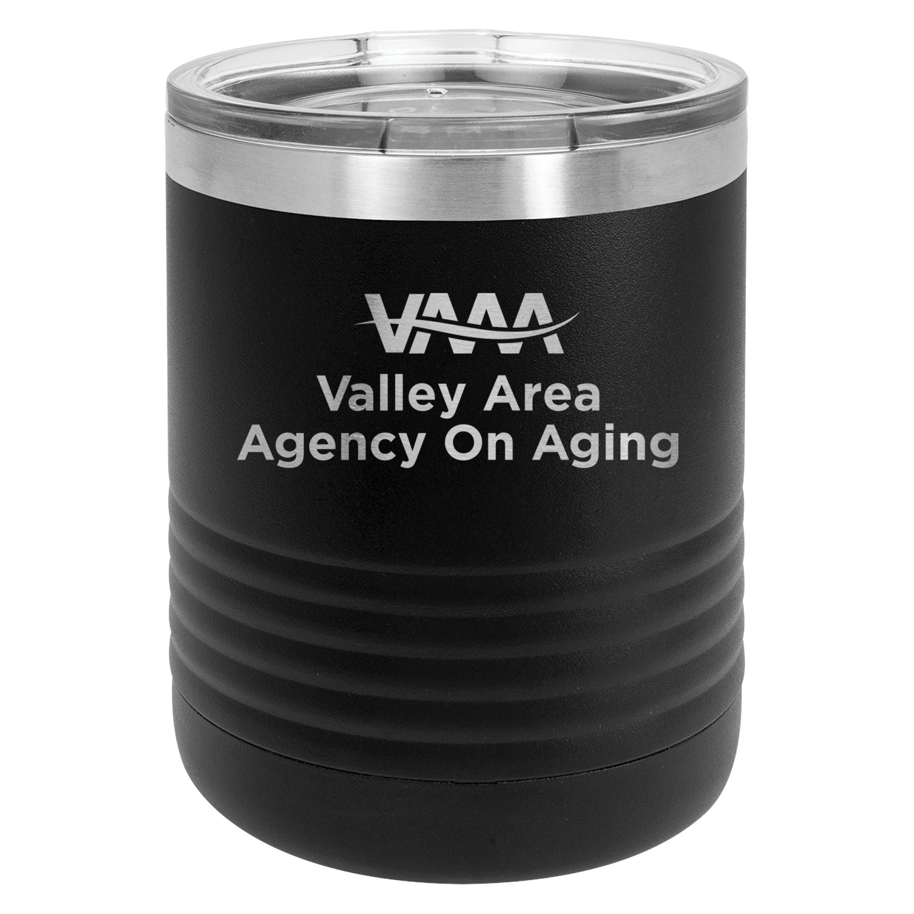 Valley Area Agency on Aging Vacuum Insulated Ringneck Tumbler with Clear Lid