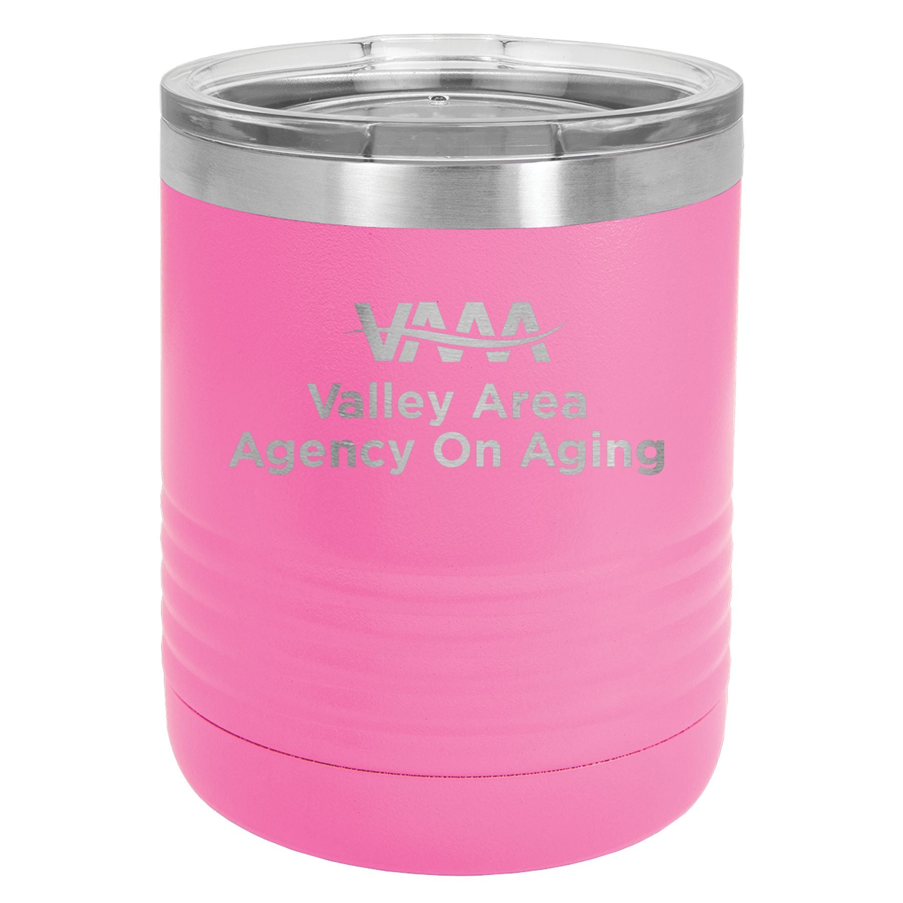 Valley Area Agency on Aging Vacuum Insulated Ringneck Tumbler with Clear Lid
