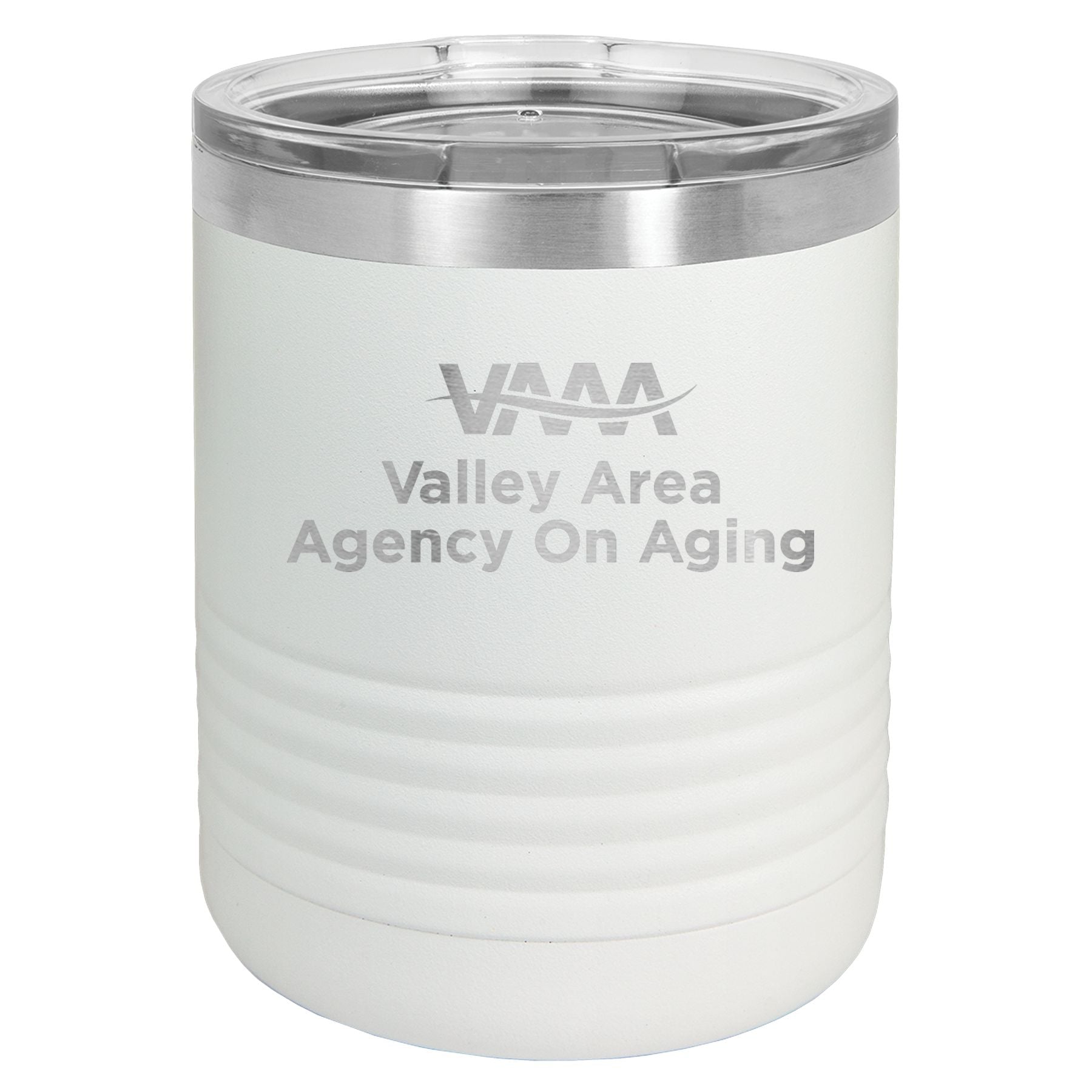 Valley Area Agency on Aging Vacuum Insulated Ringneck Tumbler with Clear Lid