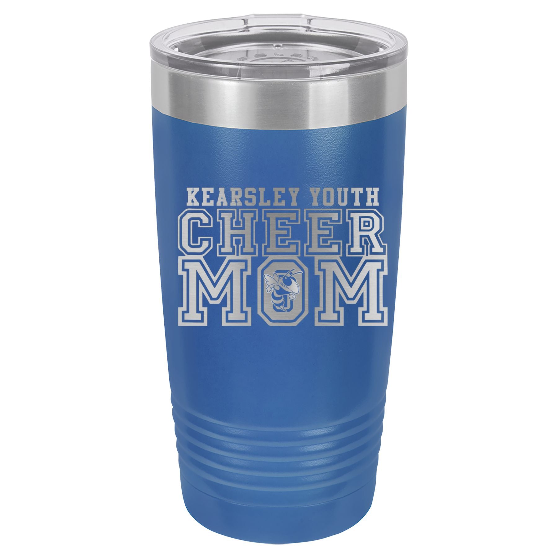Kearsley Cheer Mom Engraved 20 oz Ringneck Tumbler